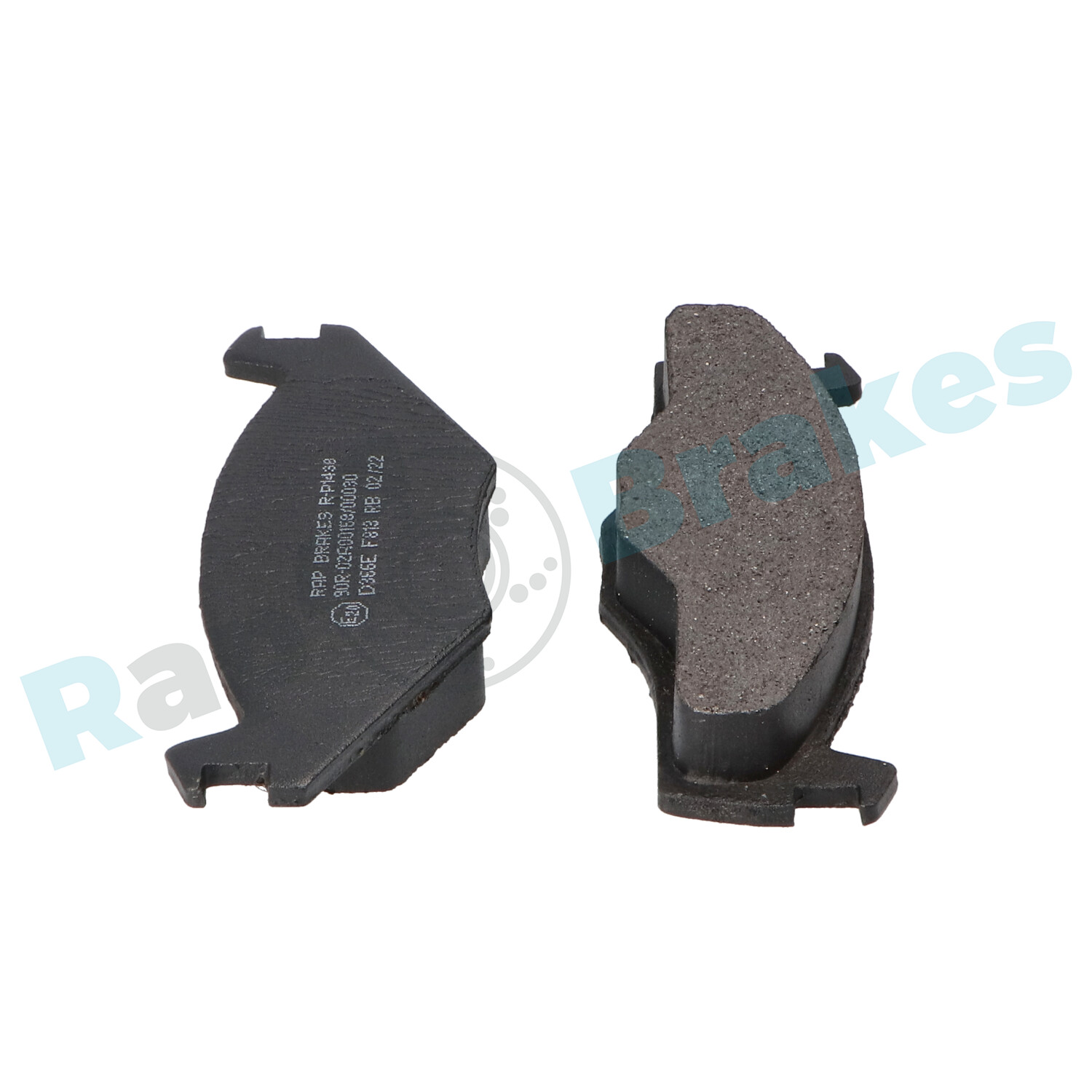 Комплект тормозных колодок, дисковый тормоз - R-P1438 RAP BRAKES