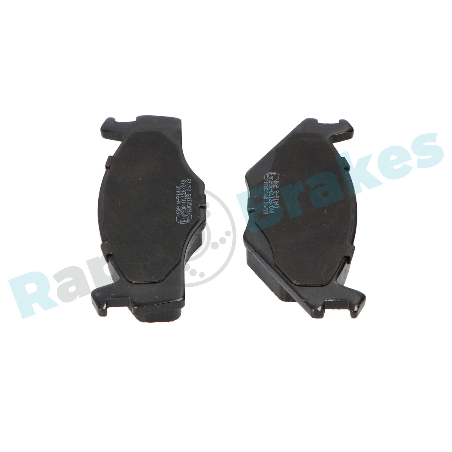 Комплект тормозных колодок, дисковый тормоз - R-P1440 RAP BRAKES