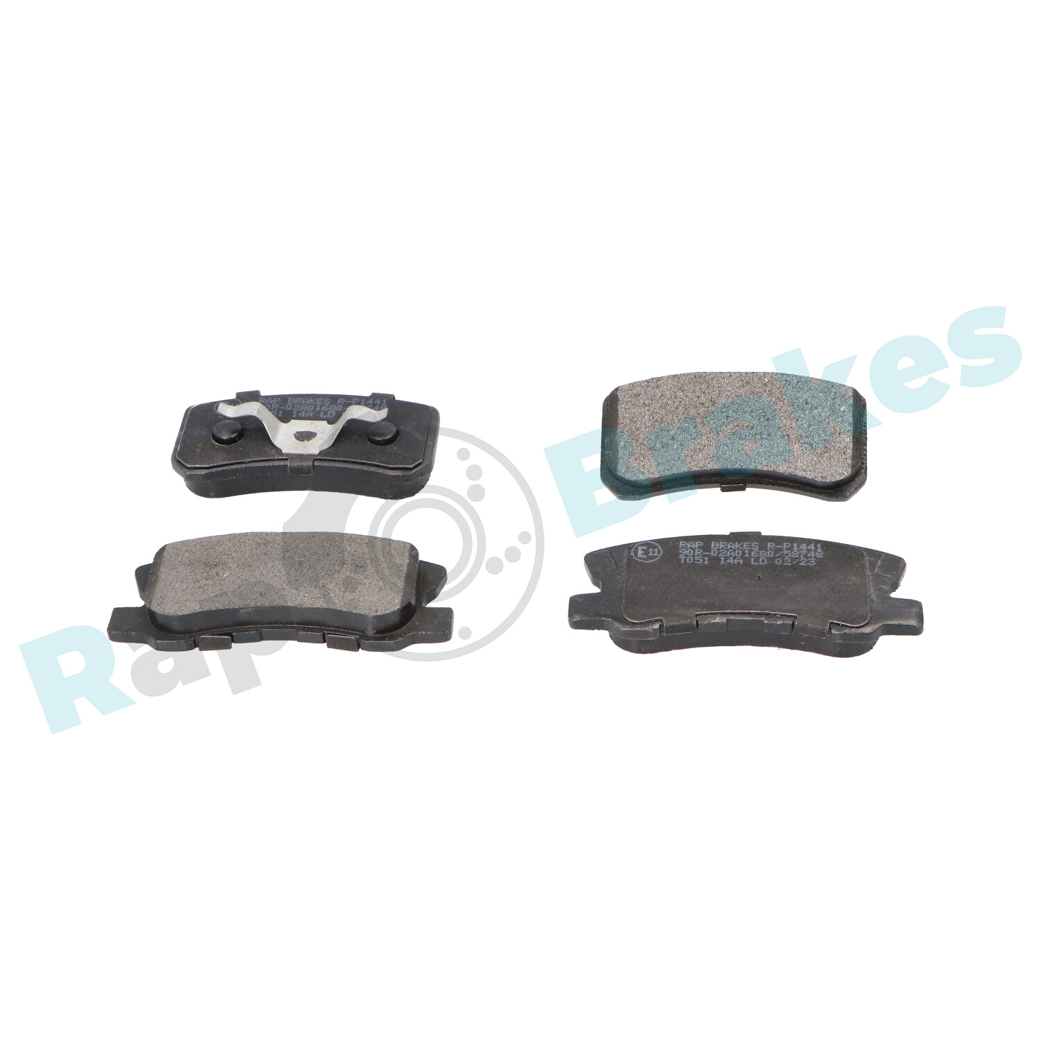 Brake Pad Set, disc brake - R-P1441 RAP BRAKES