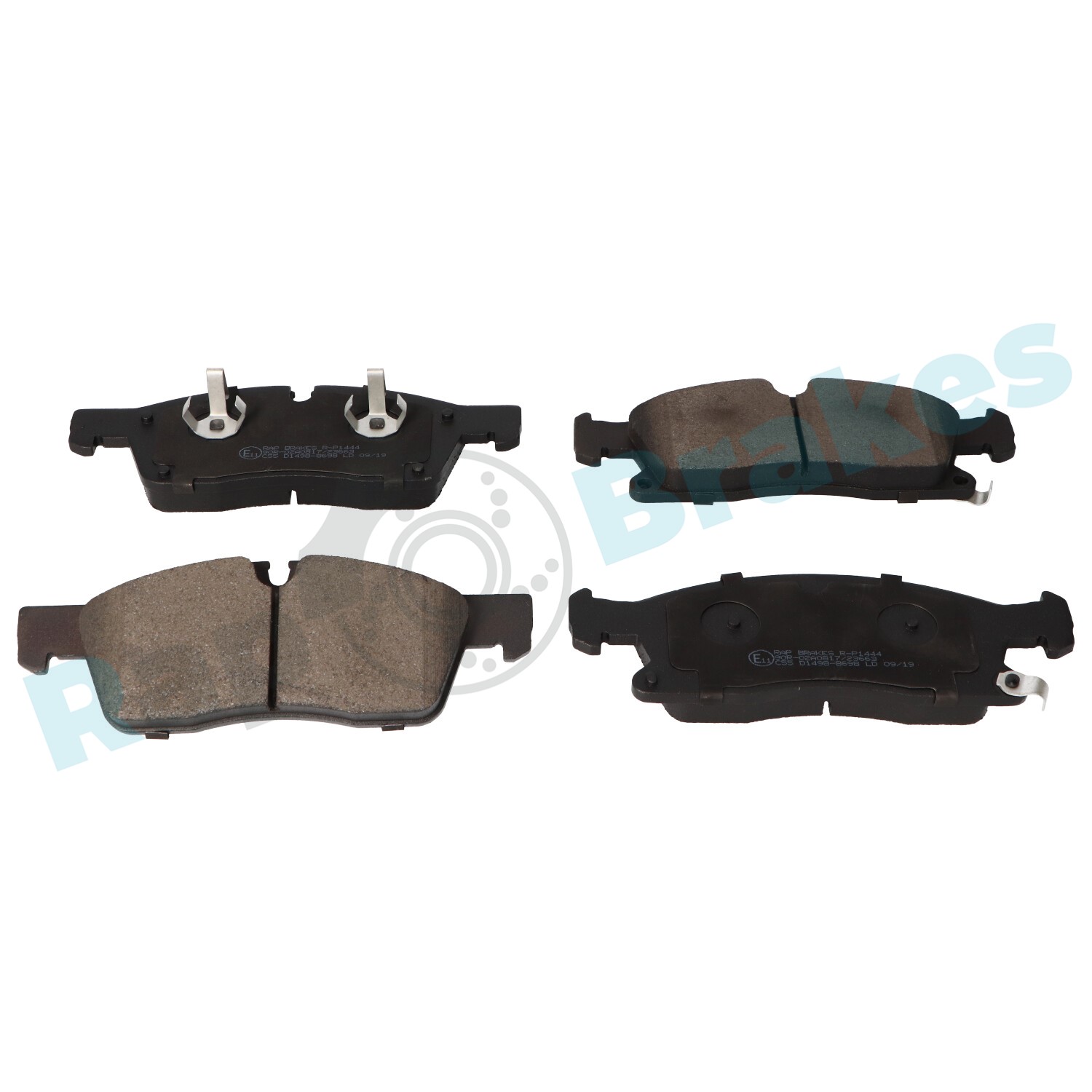 Brake Pad Set, disc brake - R-P1444 RAP BRAKES
