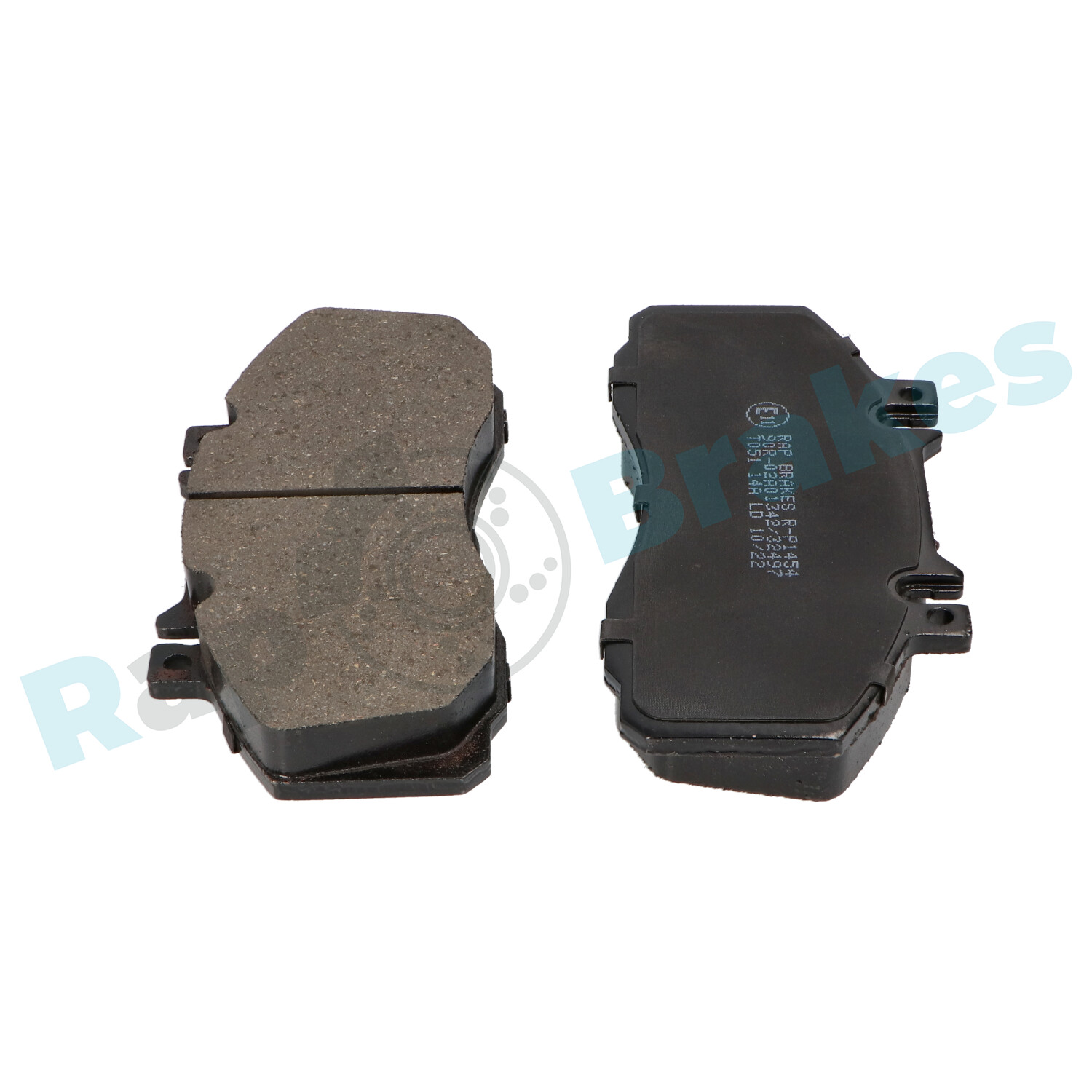 Комплект тормозных колодок, дисковый тормоз - R-P1454 RAP BRAKES