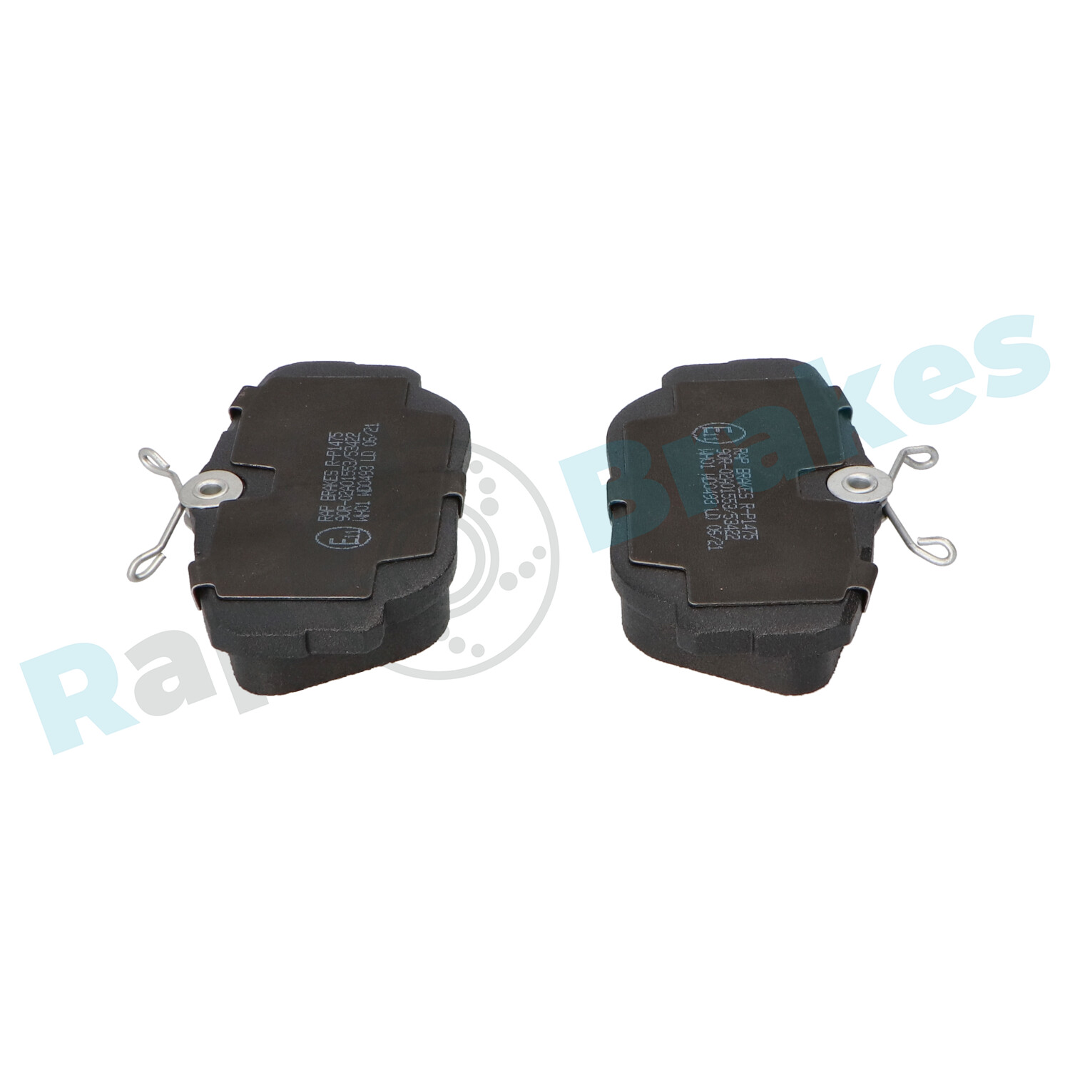 Комплект тормозных колодок, дисковый тормоз - R-P1475 RAP BRAKES