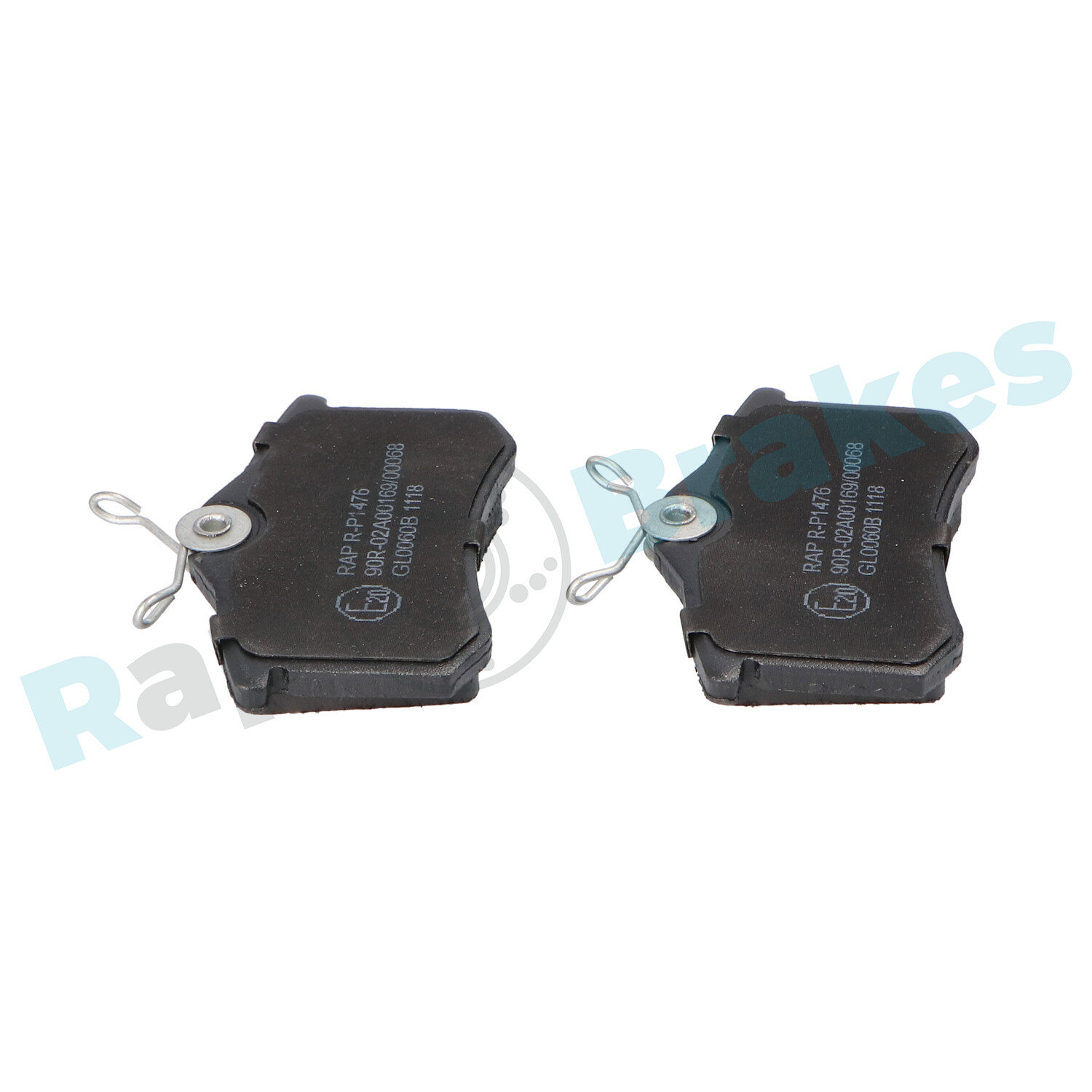 Комплект тормозных колодок, дисковый тормоз - R-P1476 RAP BRAKES