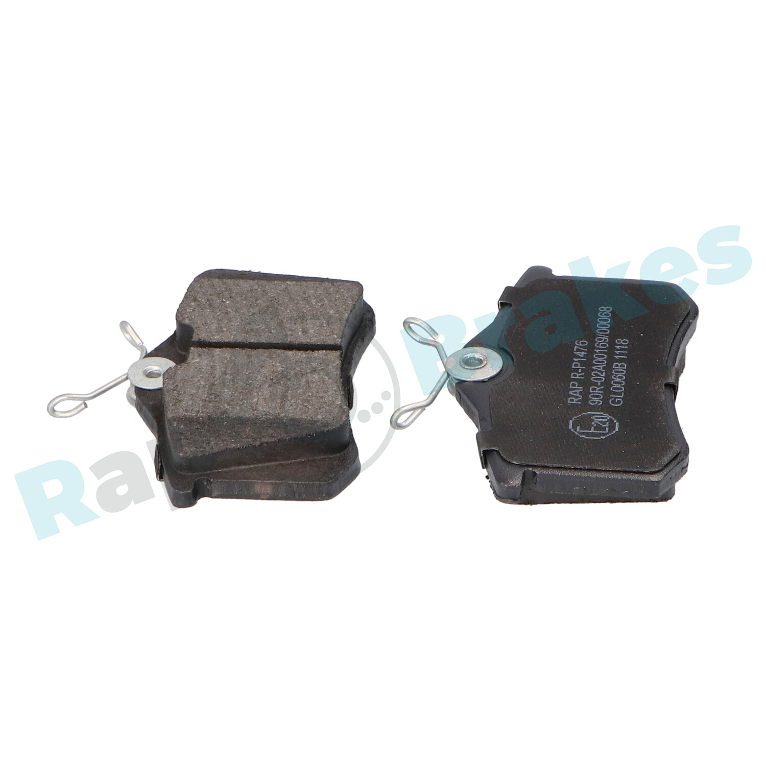Комплект тормозных колодок, дисковый тормоз - R-P1476 RAP BRAKES
