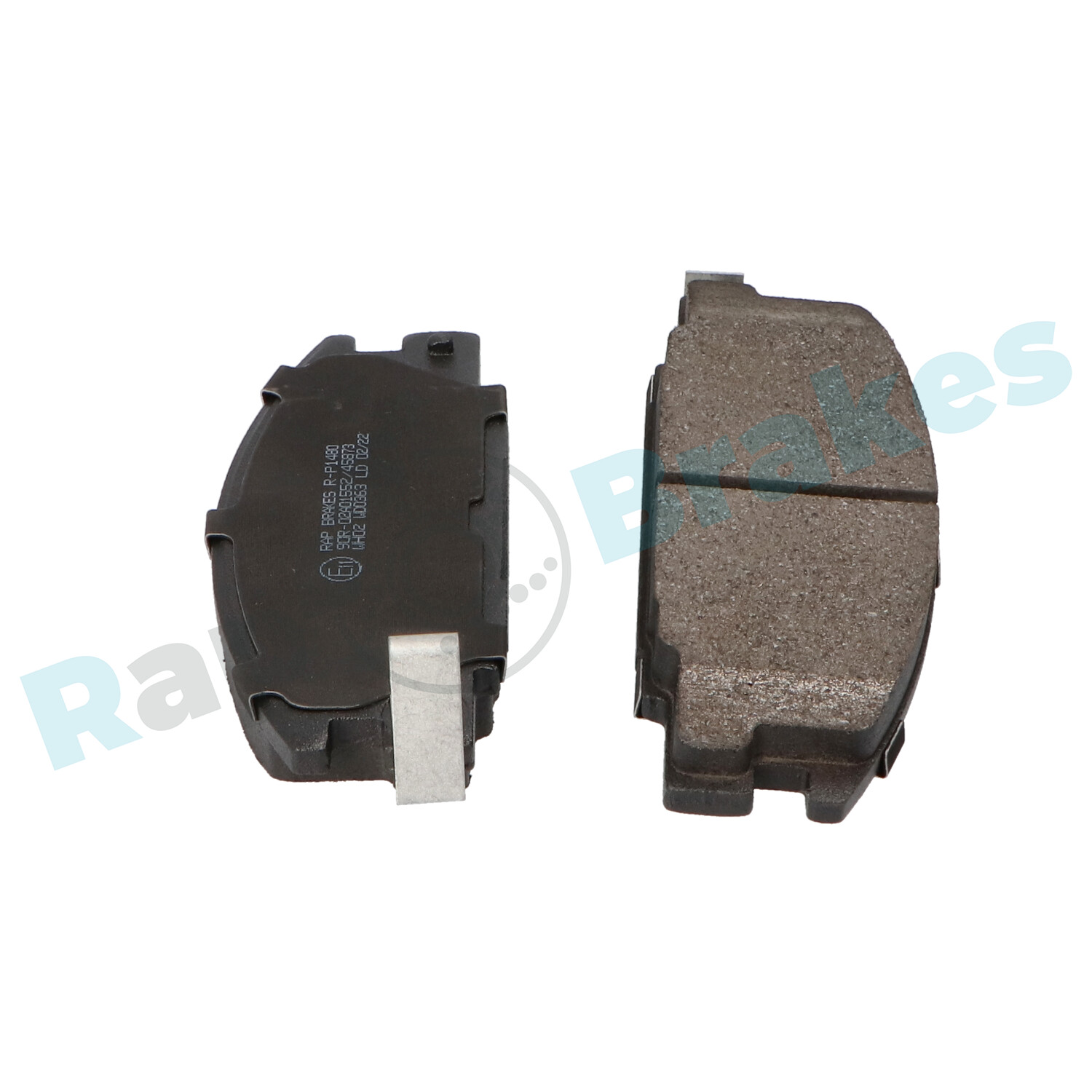 Комплект тормозных колодок, дисковый тормоз - R-P1480 RAP BRAKES