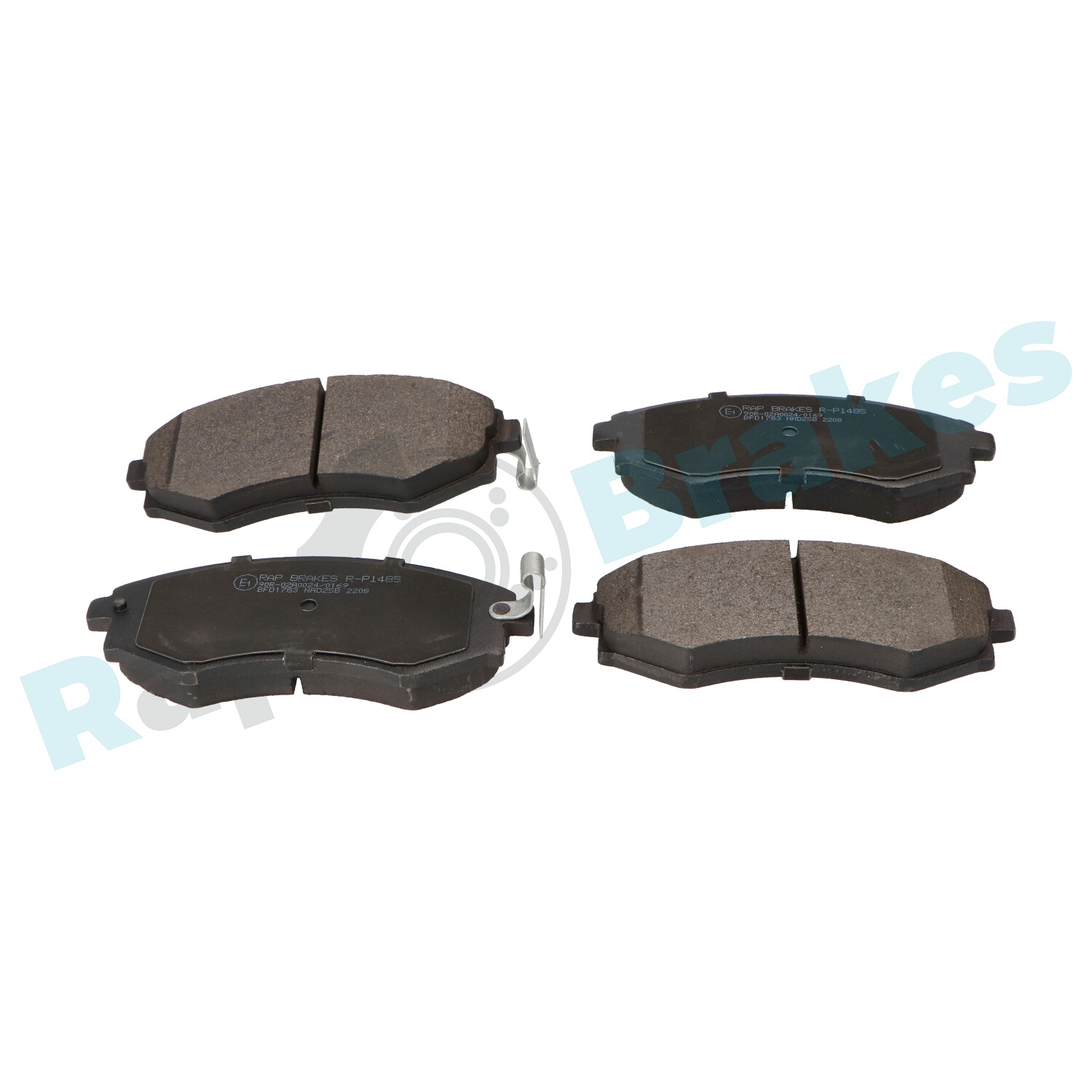 Комплект тормозных колодок, дисковый тормоз - R-P1485 RAP BRAKES