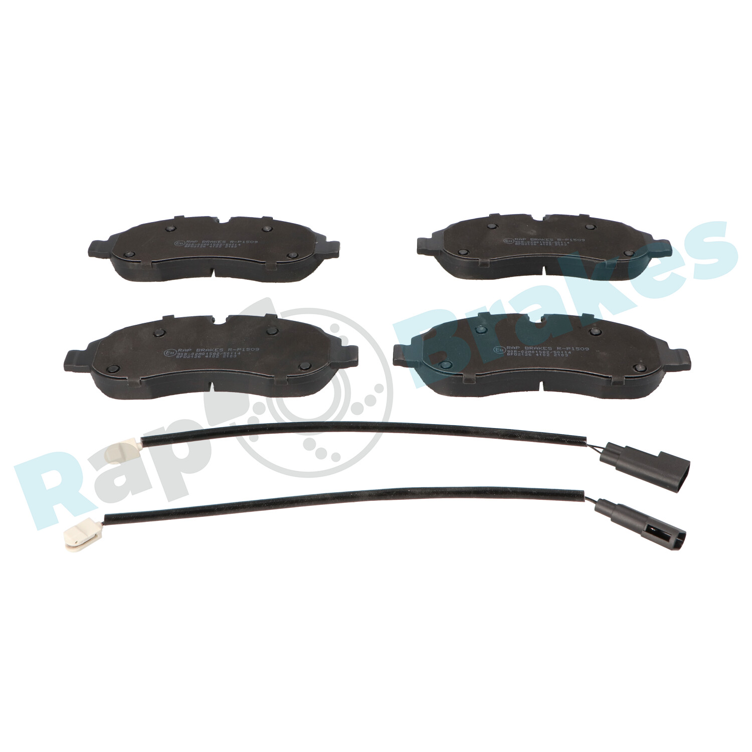 Kit pastiglie freno, Freno a disco - R-P1509 RAP BRAKES
