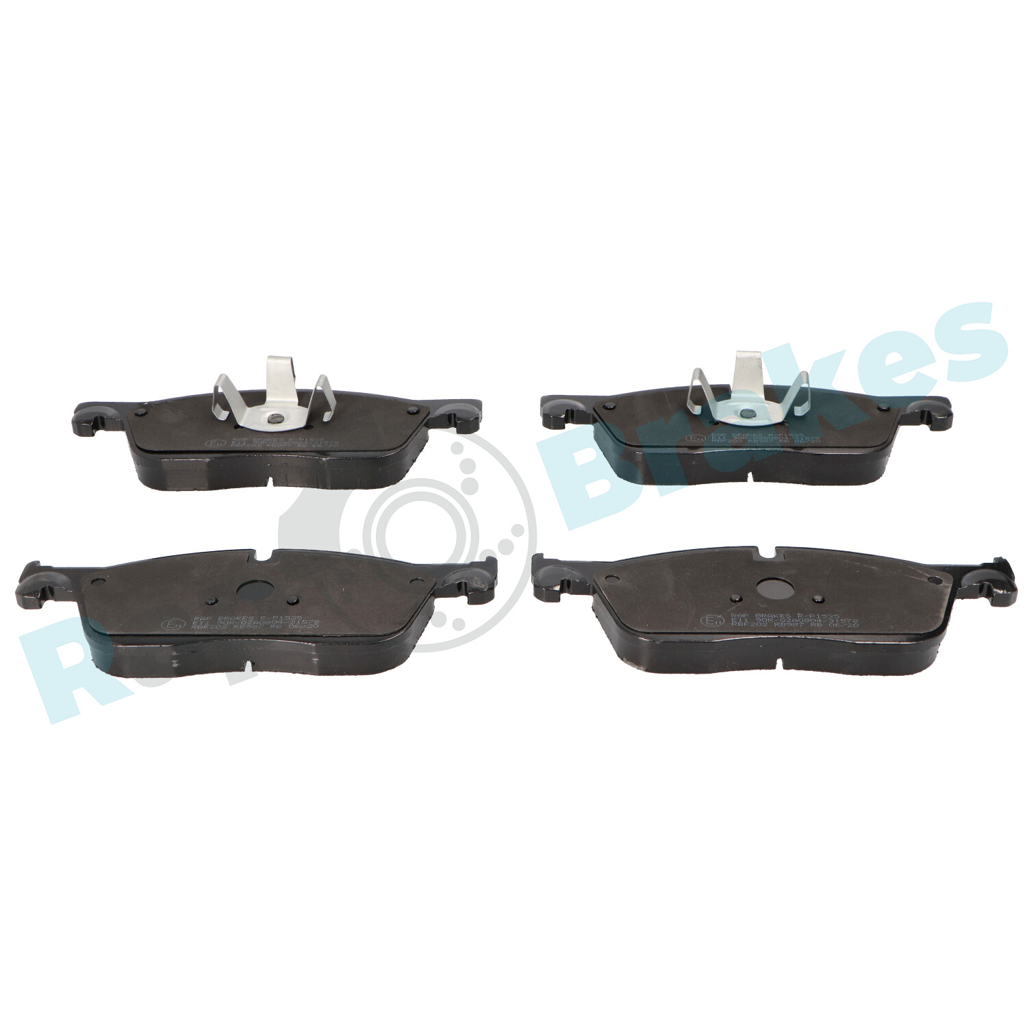 Brake Pad Set, disc brake - R-P1535 RAP BRAKES