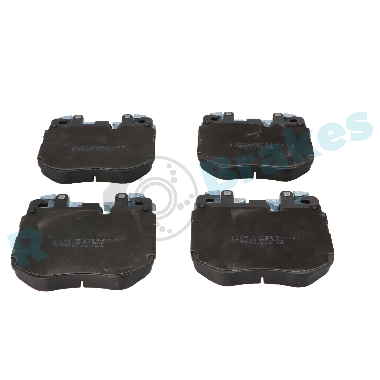 Brake Pad Set, disc brake - R-P1545 RAP BRAKES