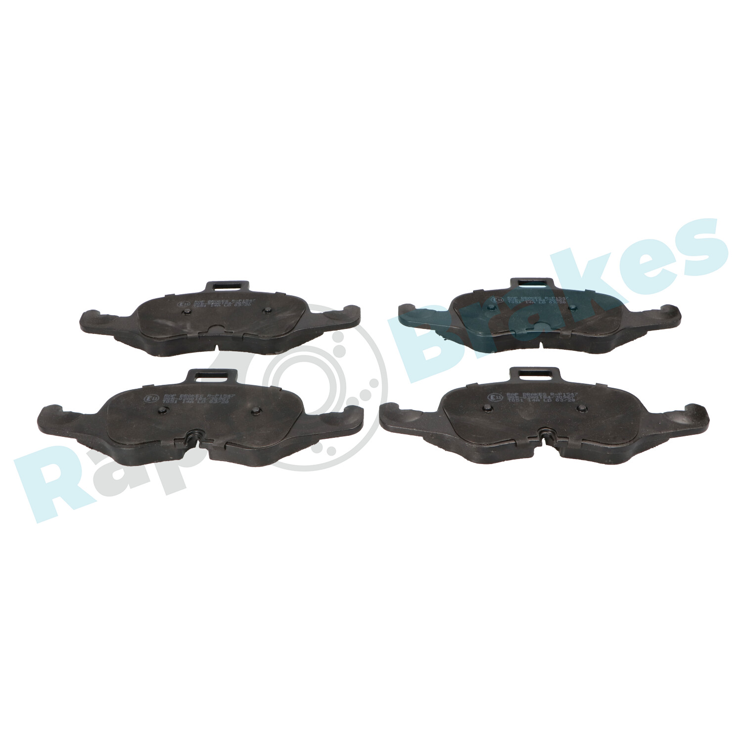 Brake Pad Set, disc brake - R-P1547 RAP BRAKES