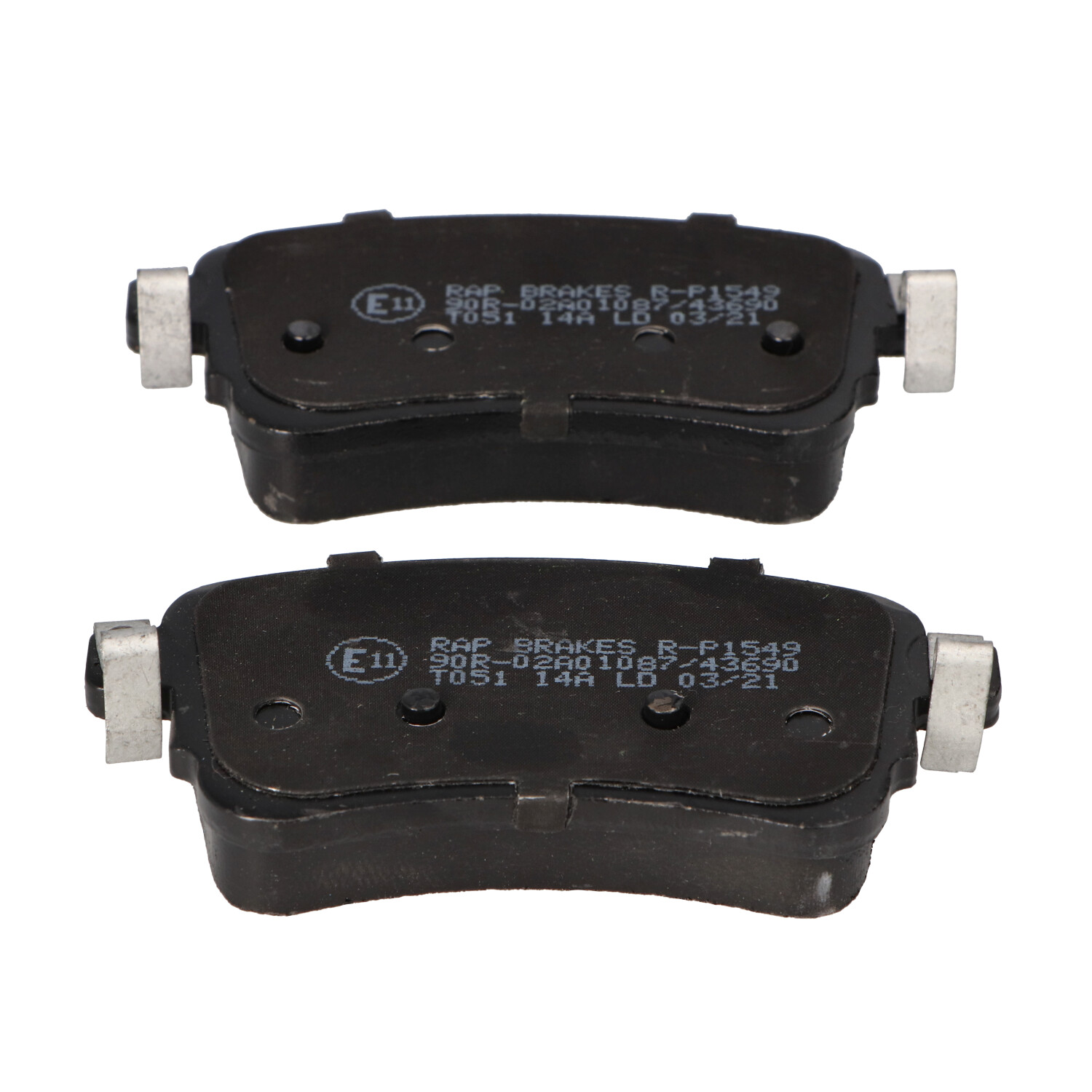 Brake Pad Set, disc brake - R-P1549 RAP BRAKES