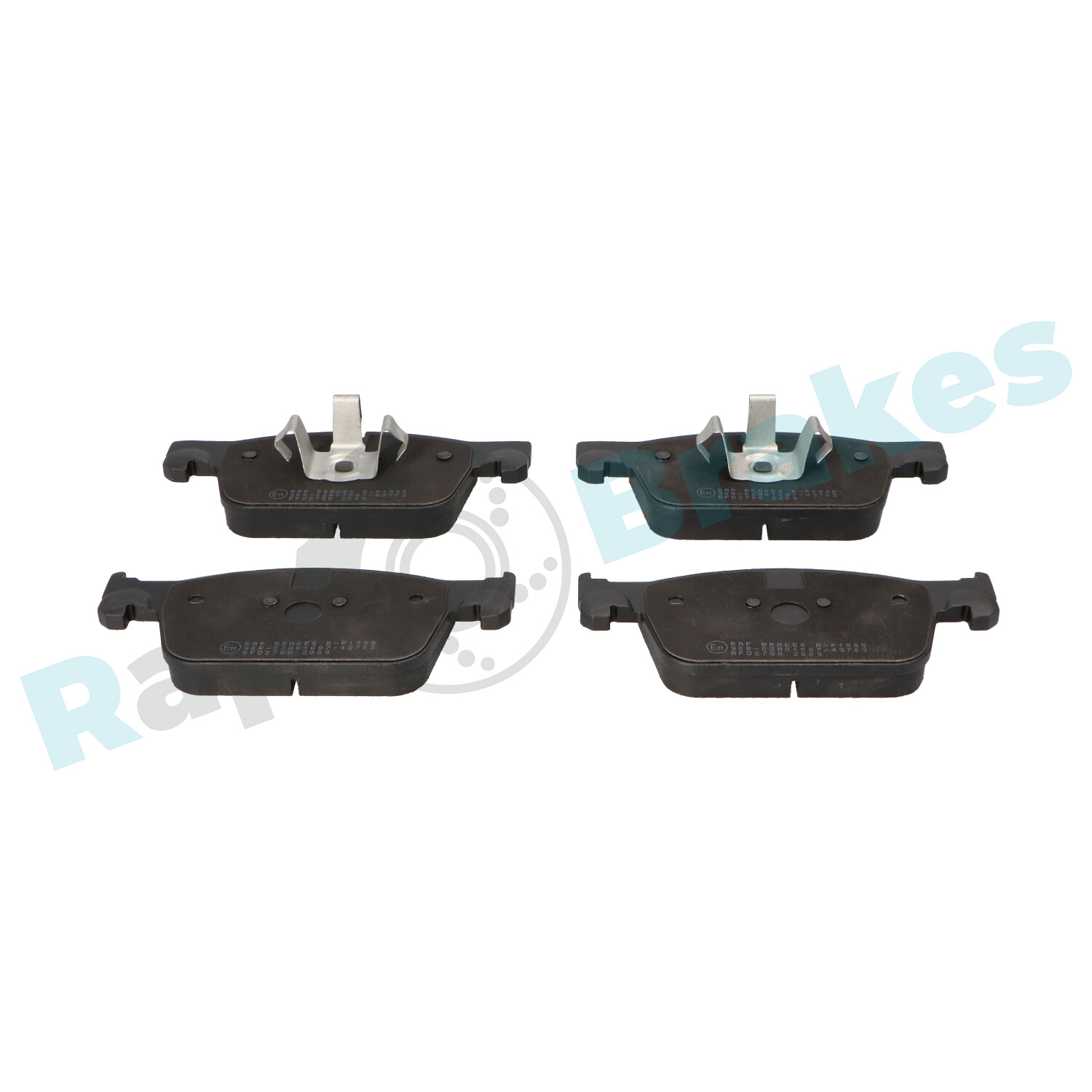 Kit pastiglie freno, Freno a disco - R-P1555 RAP BRAKES