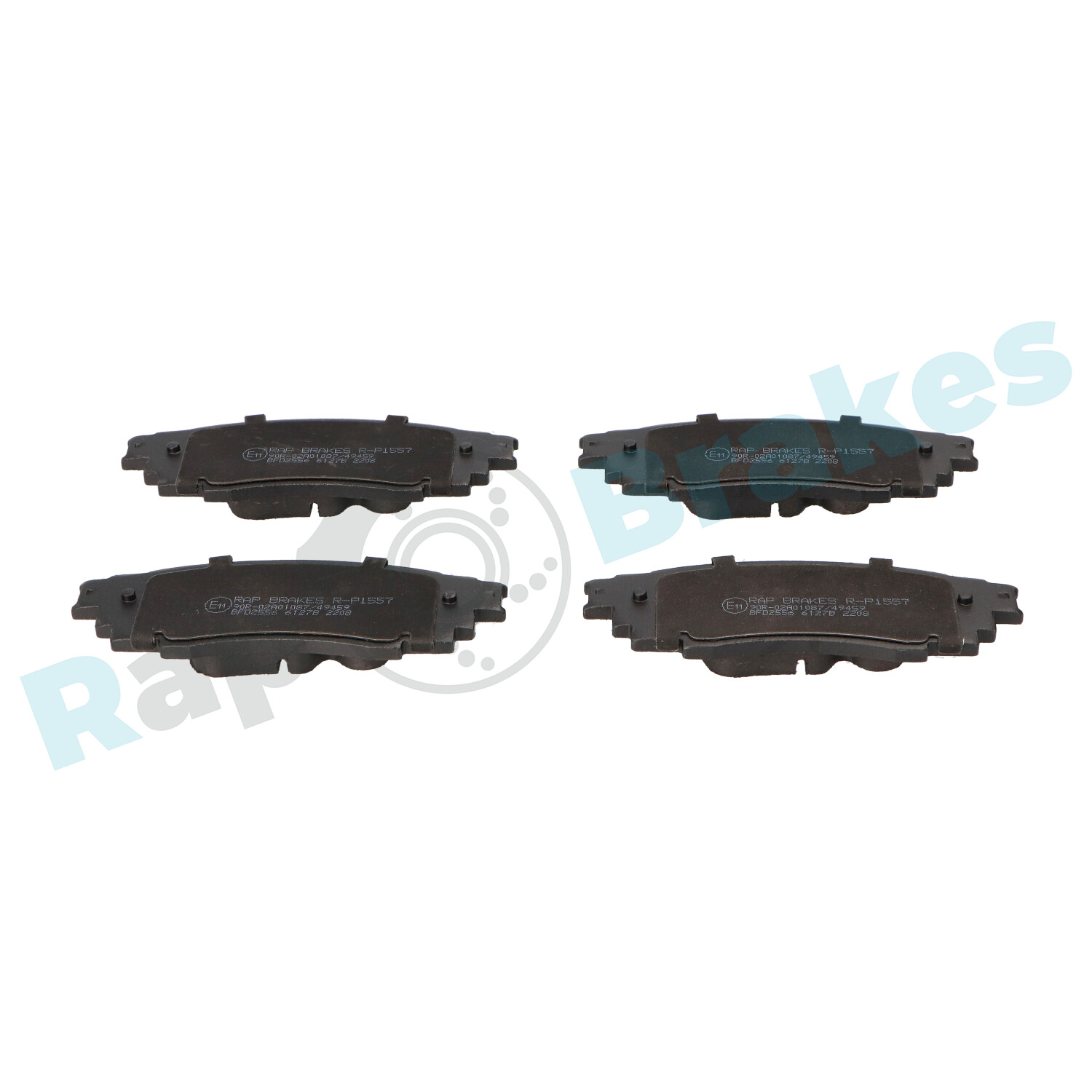 Brake Pad Set, disc brake - R-P1557 RAP BRAKES