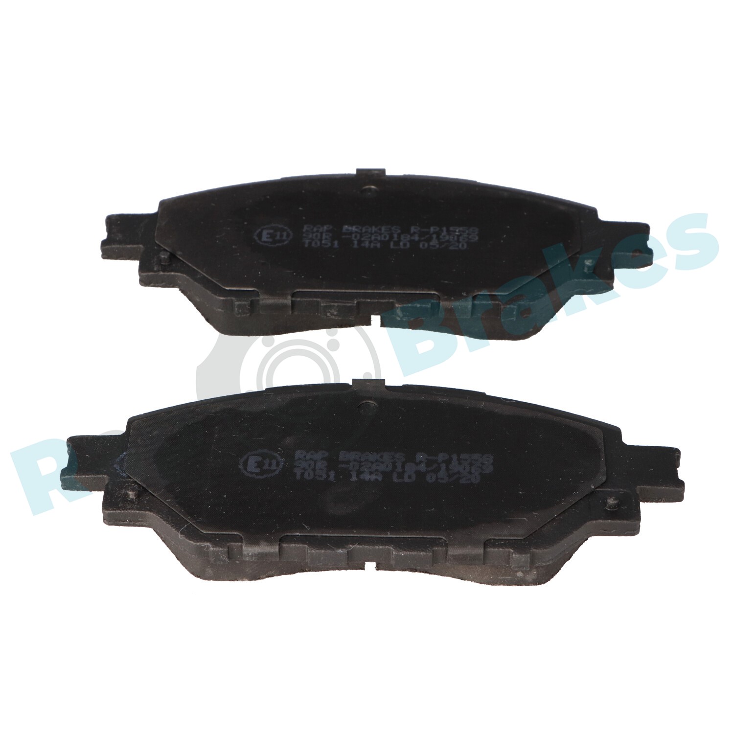 Brake Pad Set, disc brake - R-P1558 RAP BRAKES