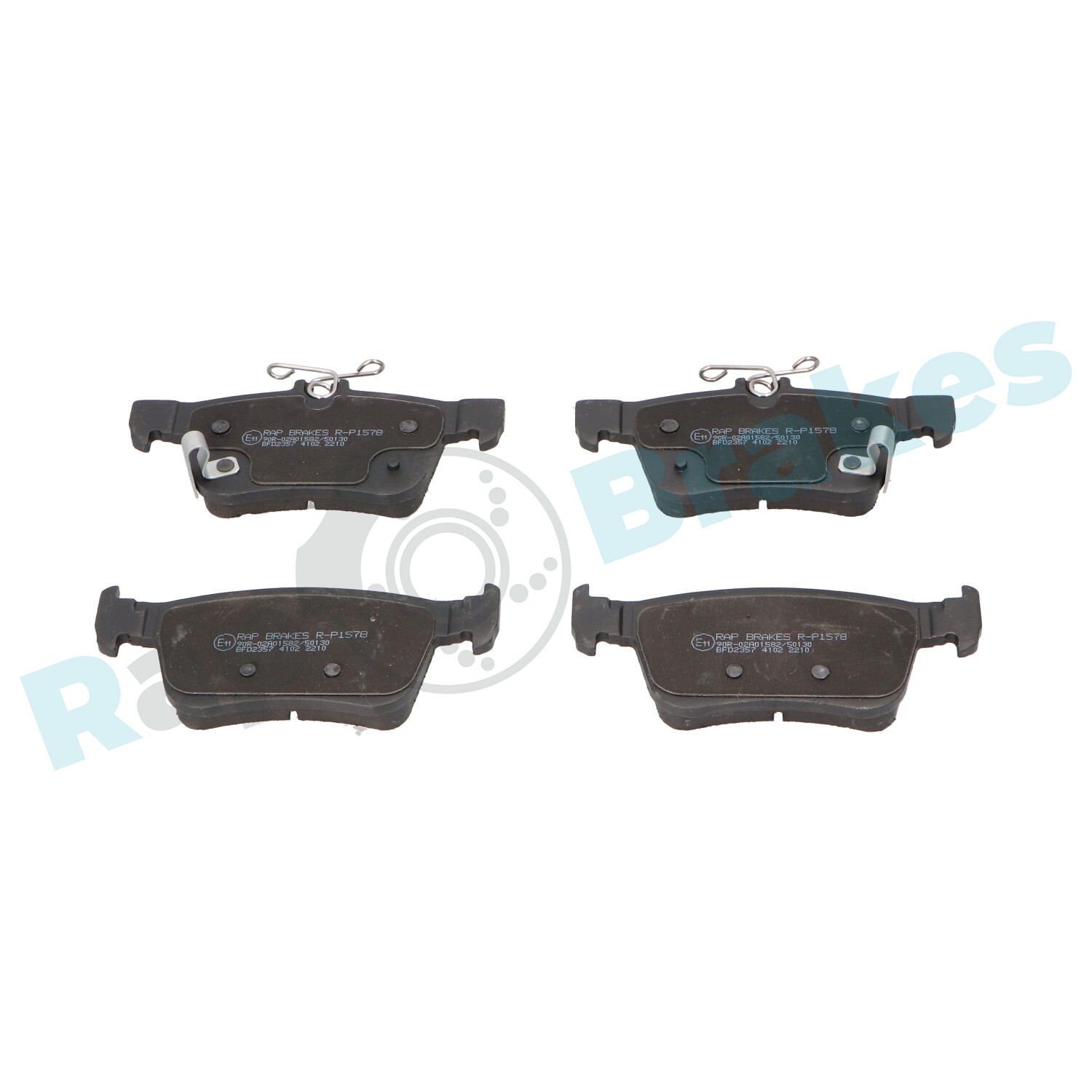Kit pastiglie freno, Freno a disco - R-P1578 RAP BRAKES