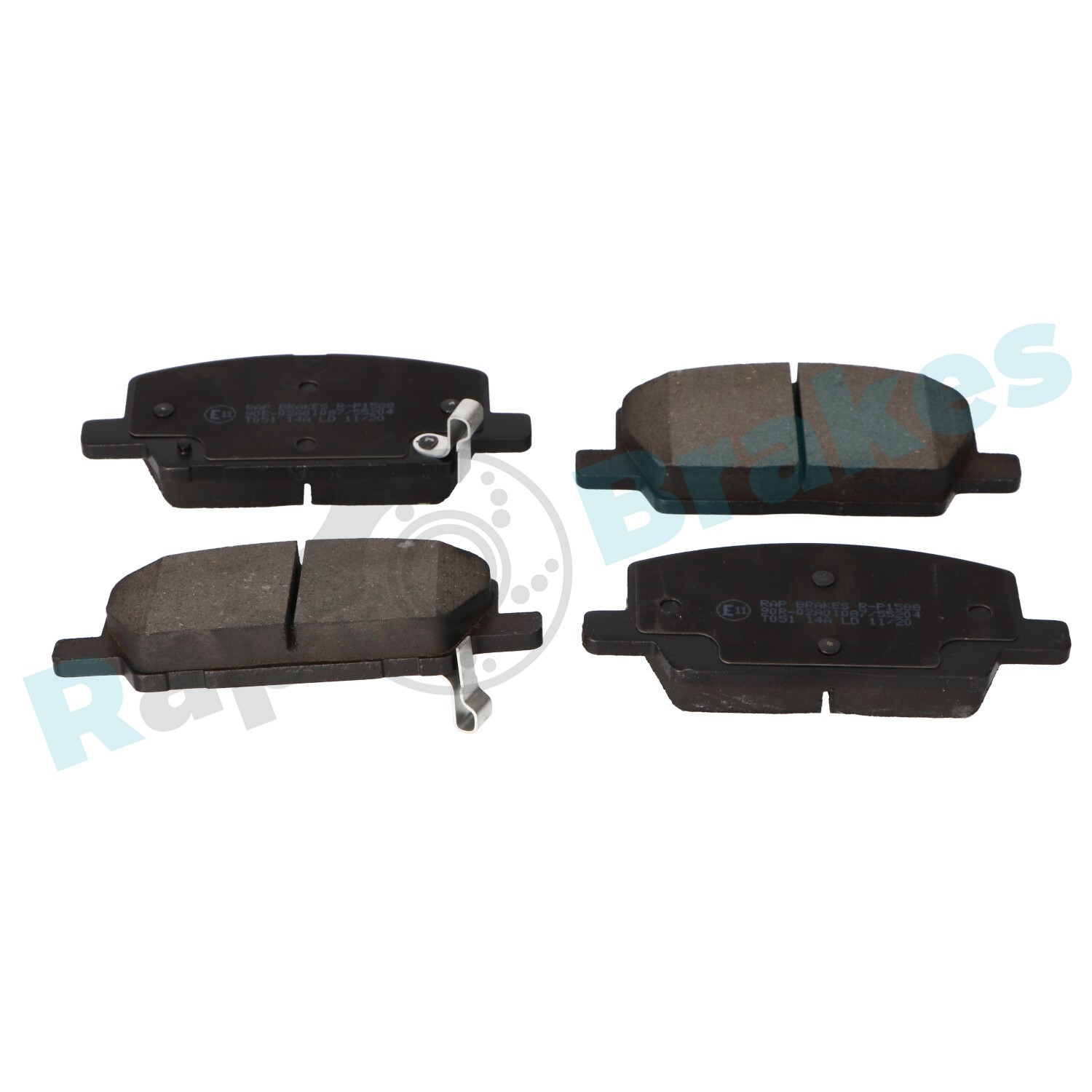 Kit pastiglie freno, Freno a disco - R-P1588 RAP BRAKES