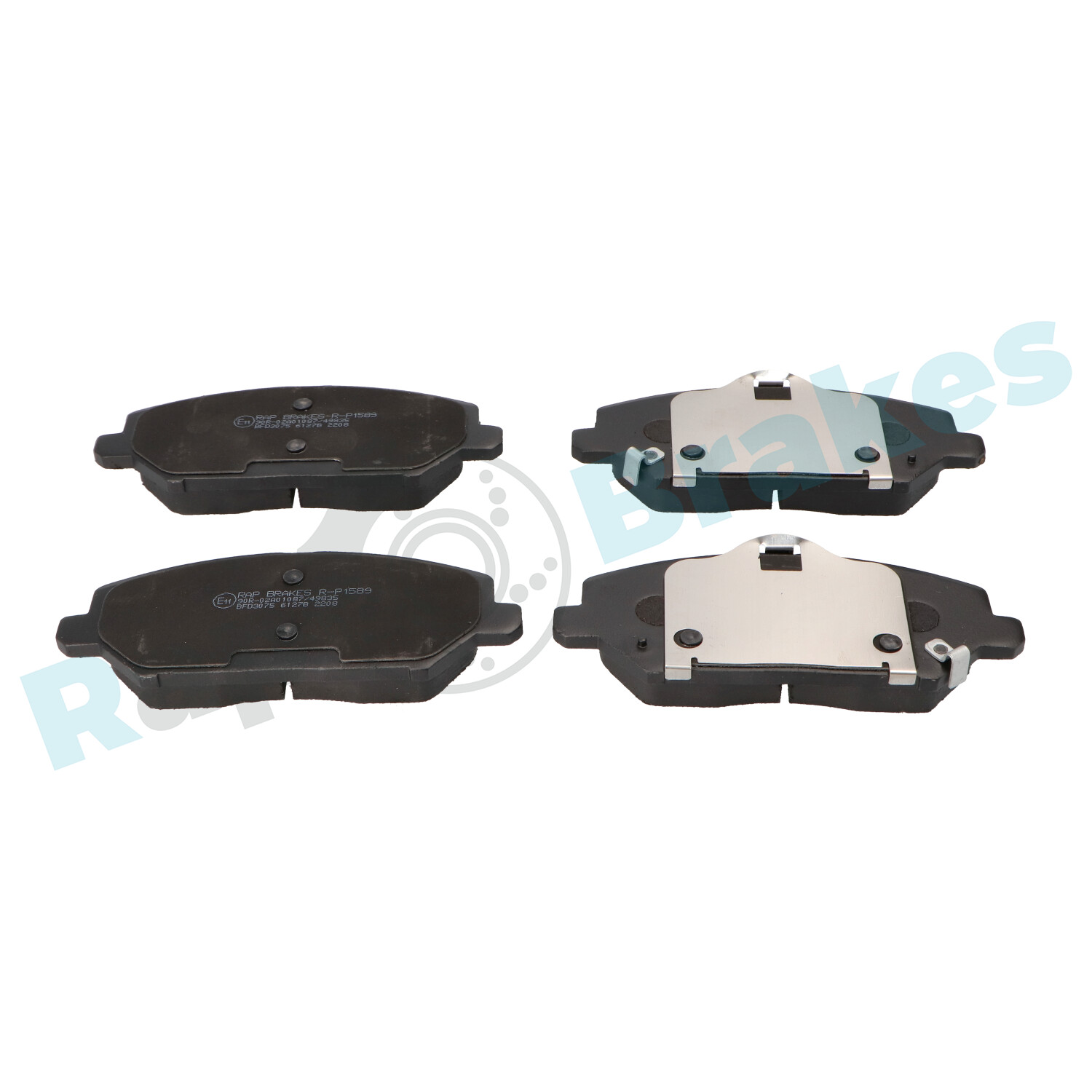 Kit pastiglie freno, Freno a disco - R-P1589 RAP BRAKES