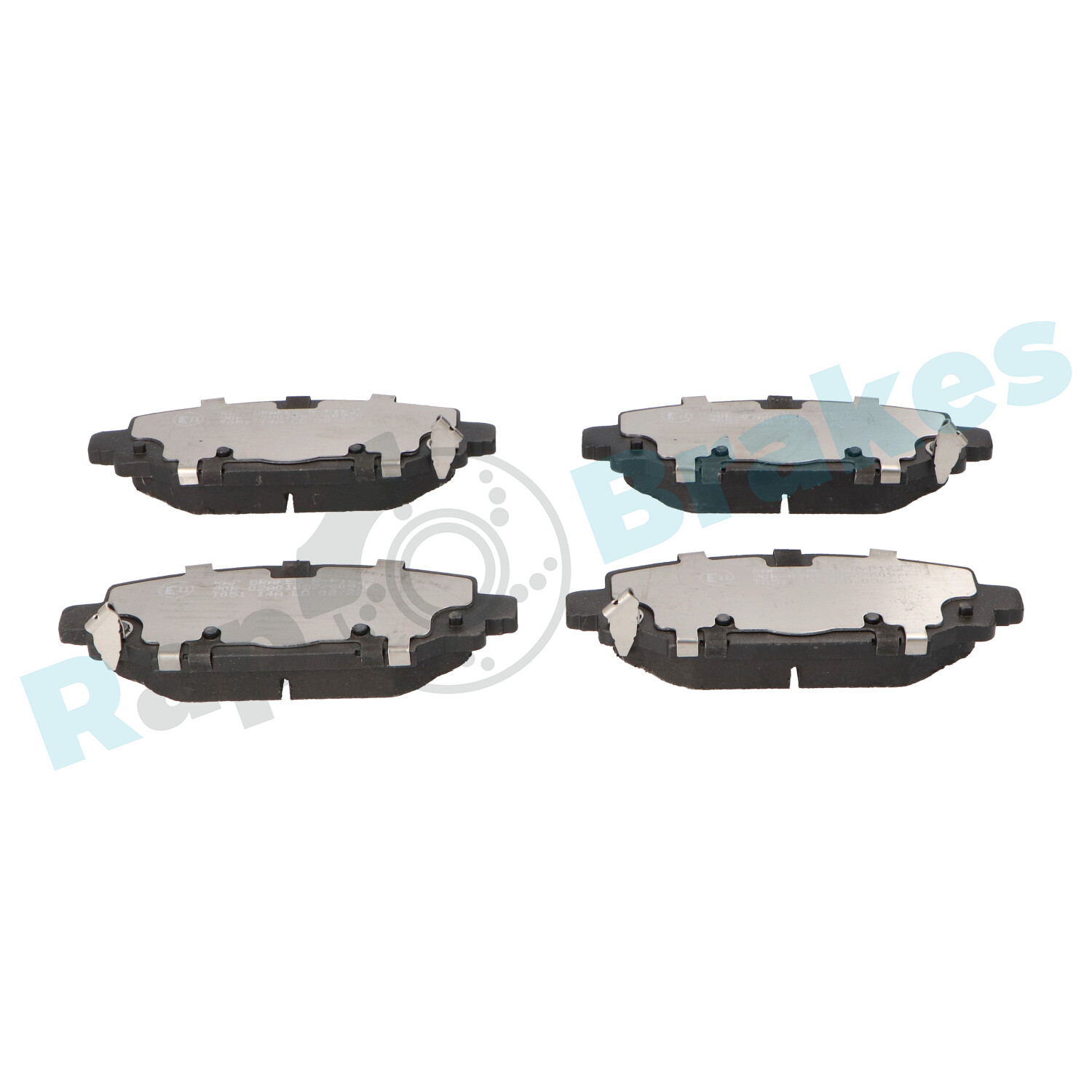 Комплект тормозных колодок, дисковый тормоз - R-P1635 RAP BRAKES