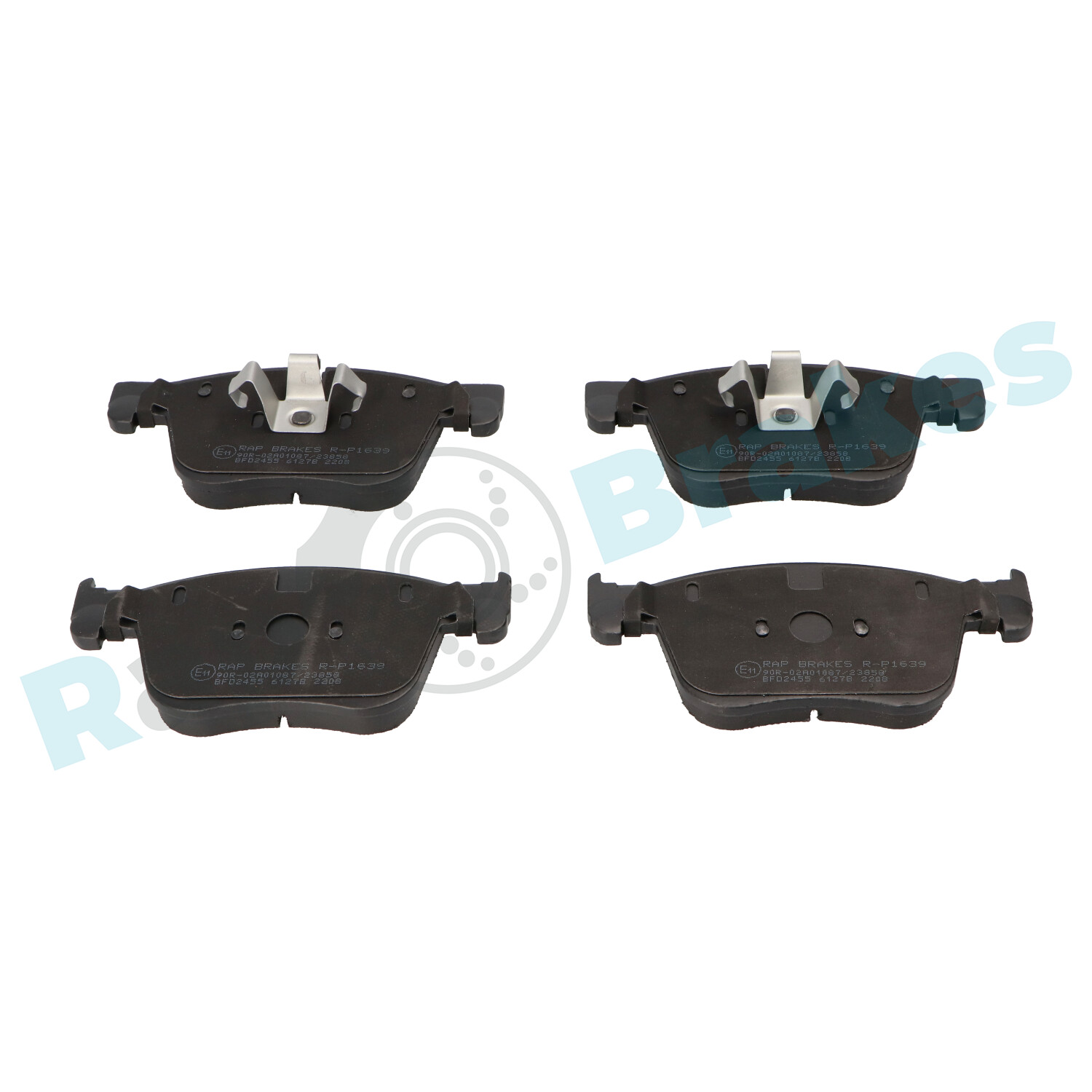 Brake Pad Set, disc brake - R-P1639 RAP BRAKES