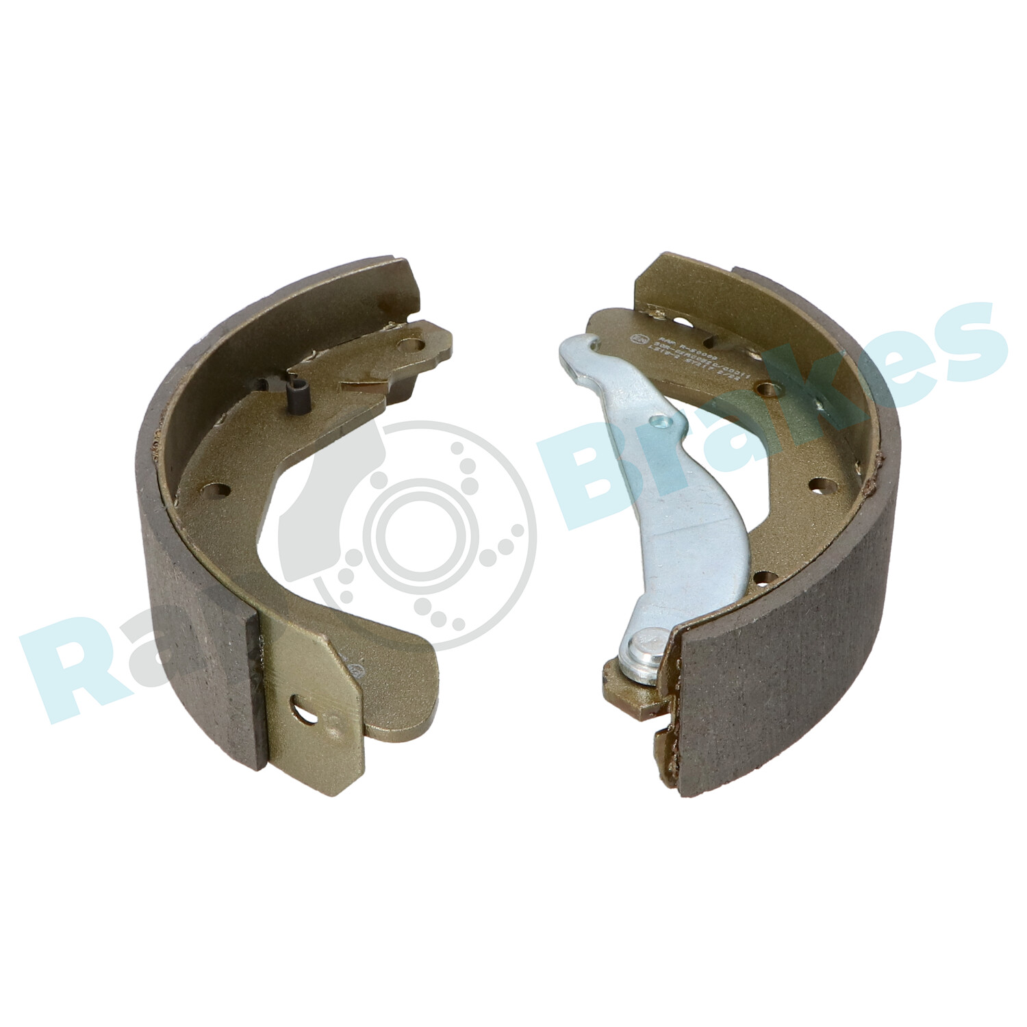 Brake Shoe Set, parking brake - R-S0008 RAP BRAKES