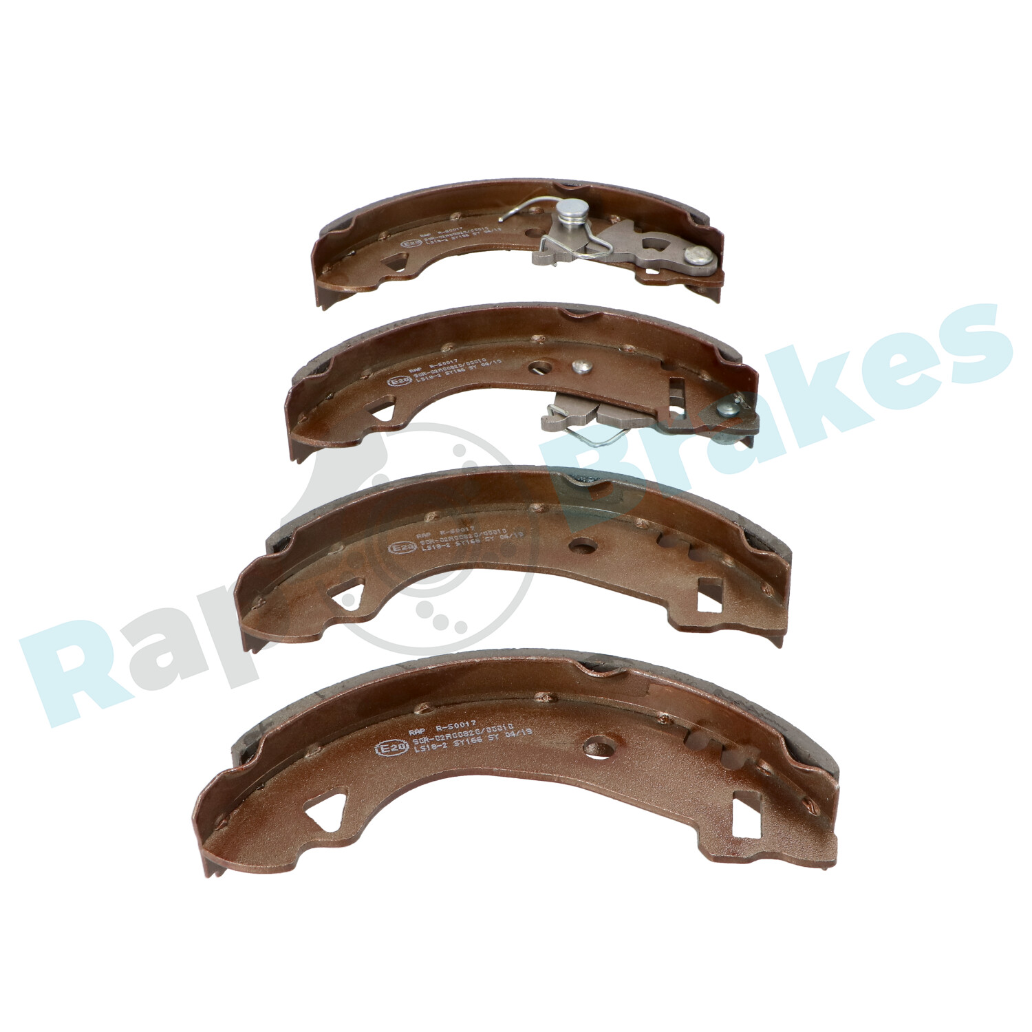 Brake Shoe Set, parking brake - R-S0017 RAP BRAKES