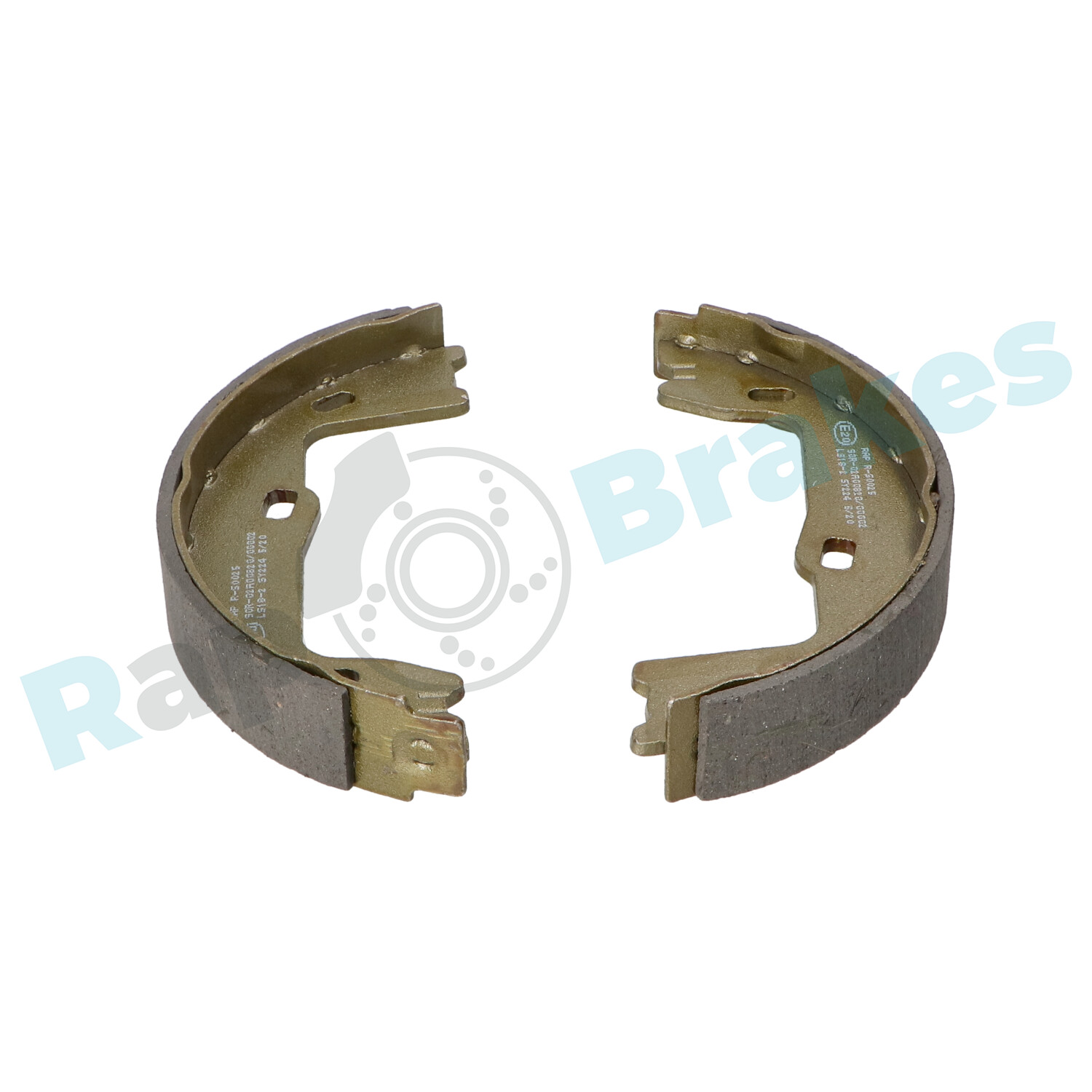 Brake Shoe Set, parking brake - R-S0025 RAP BRAKES