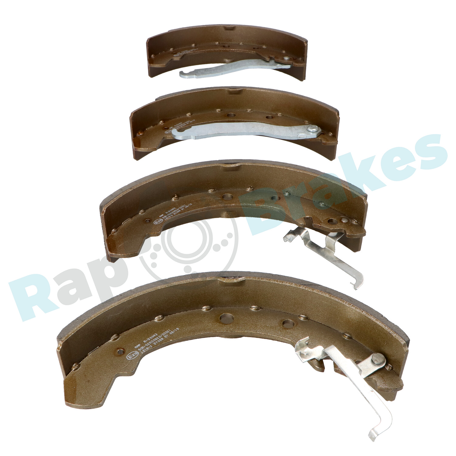 Brake Shoe Set, parking brake - R-S0043 RAP BRAKES