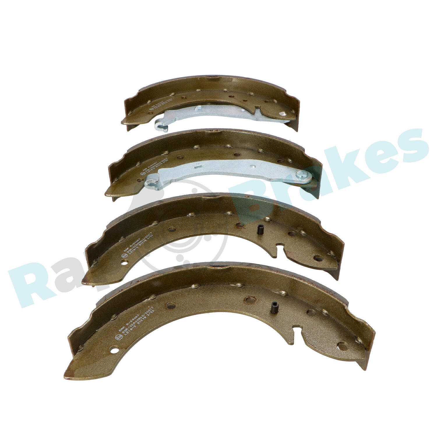 Brake Shoe Set, parking brake - R-S0047 RAP BRAKES