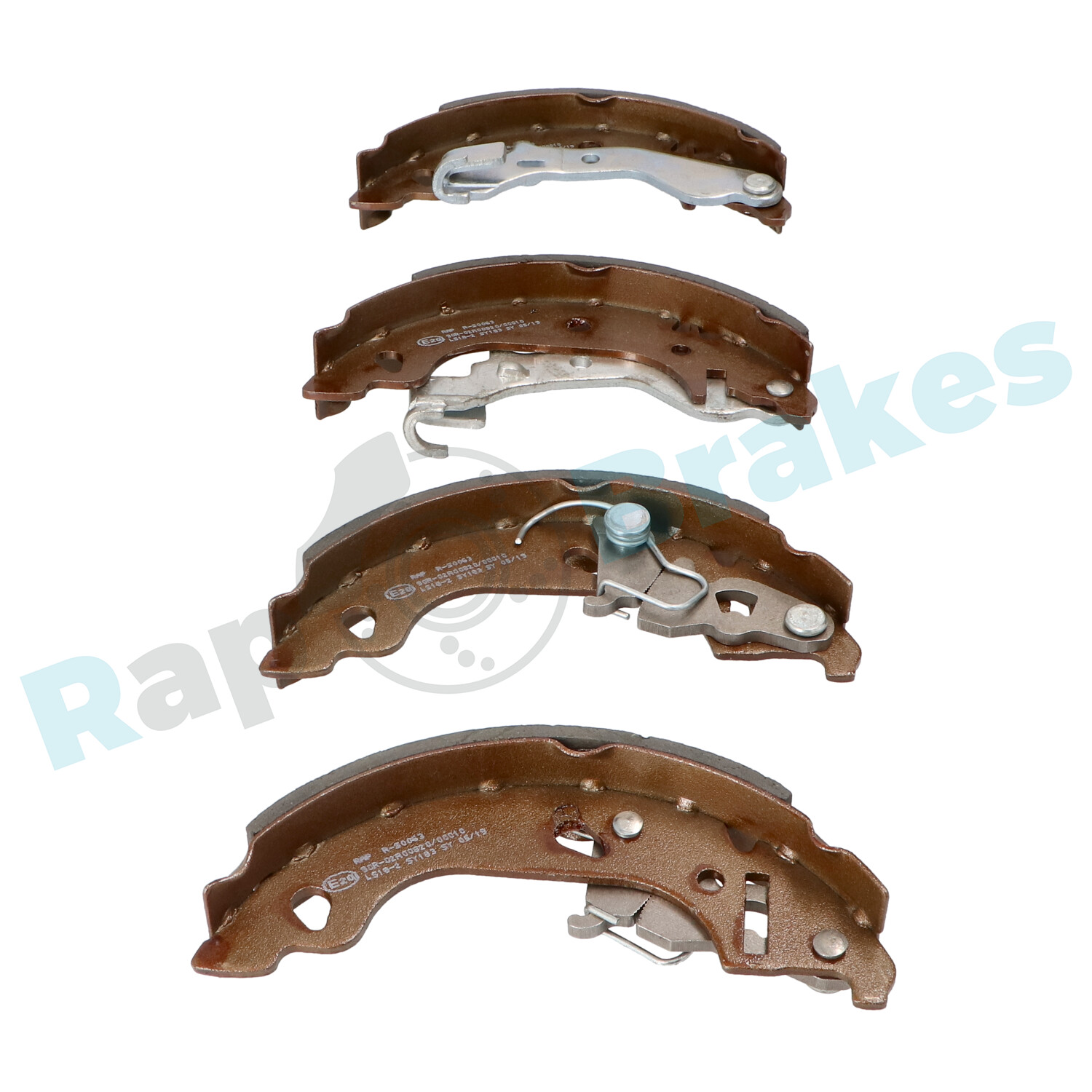 Brake Shoe Set, parking brake - R-S0063 RAP BRAKES