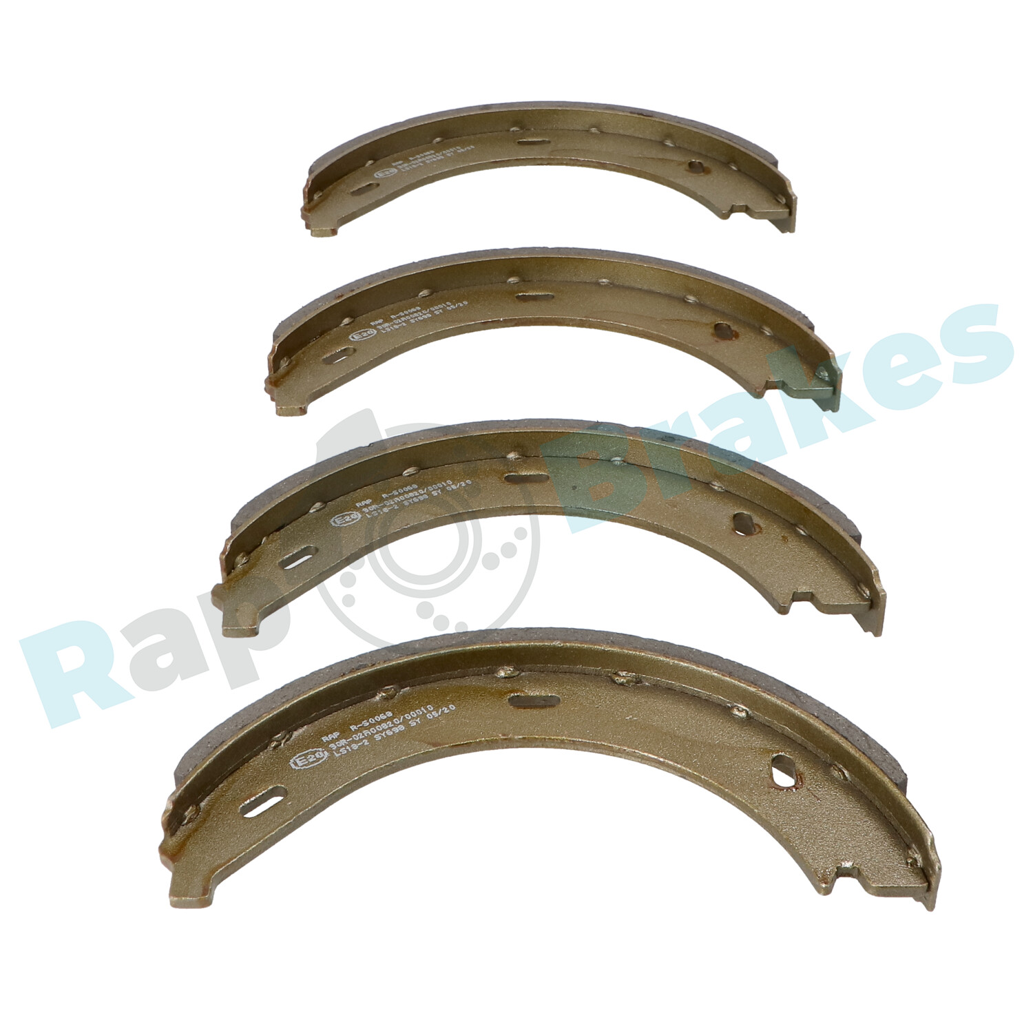 Brake Shoe Set, parking brake - R-S0068 RAP BRAKES