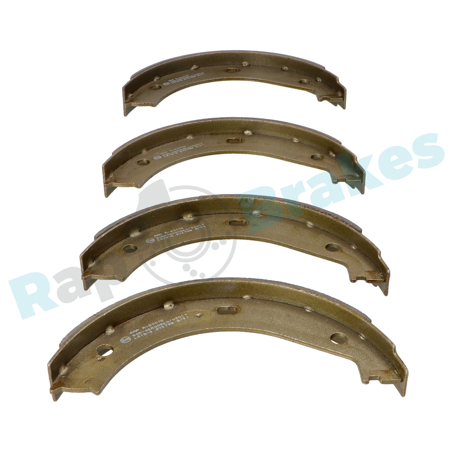 Brake Shoe Set, parking brake - R-S0076 RAP BRAKES