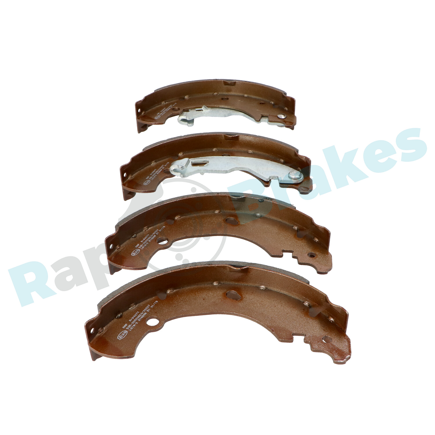 Brake Shoe Set, parking brake - R-S0077 RAP BRAKES