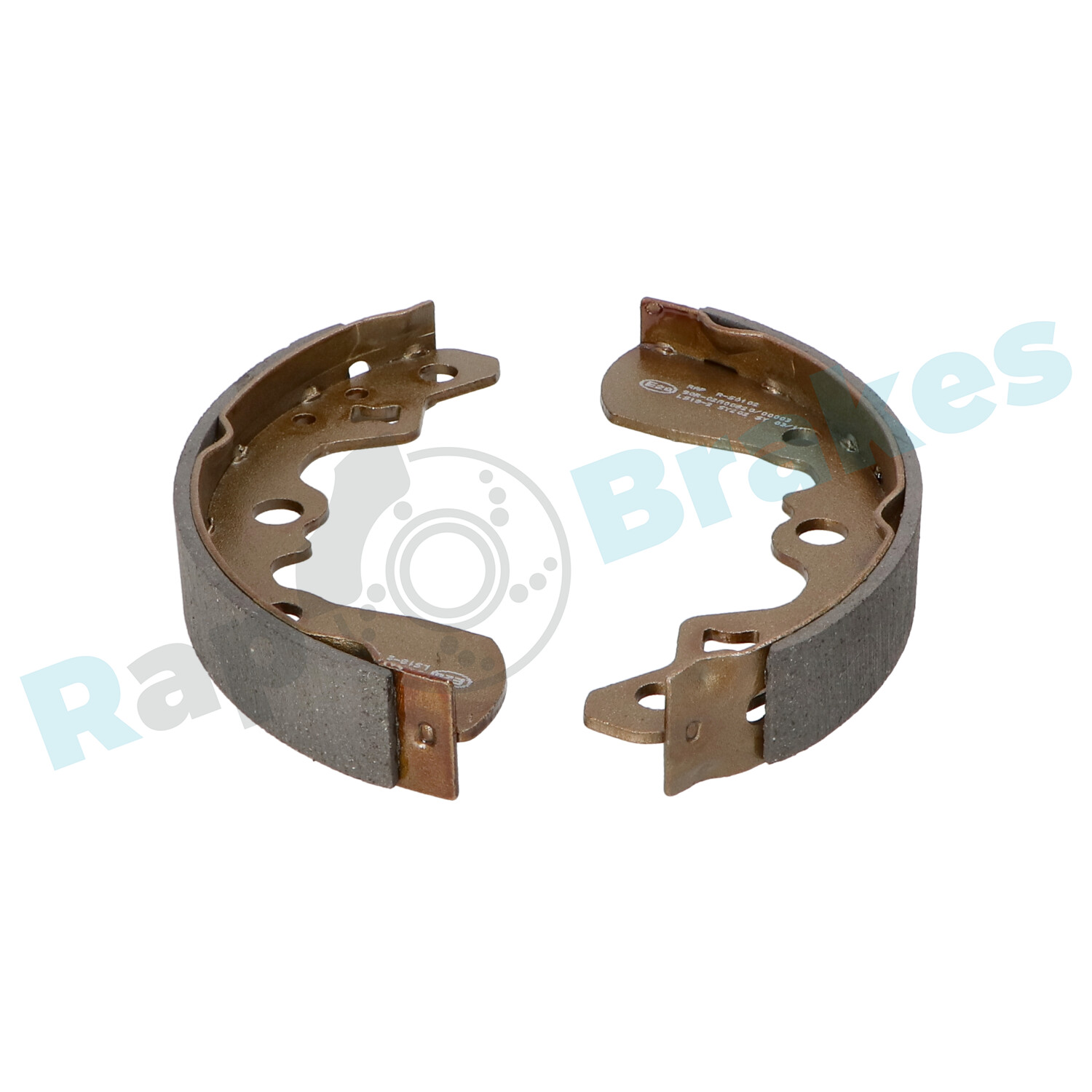 Brake Shoe Set, parking brake - R-S0102 RAP BRAKES