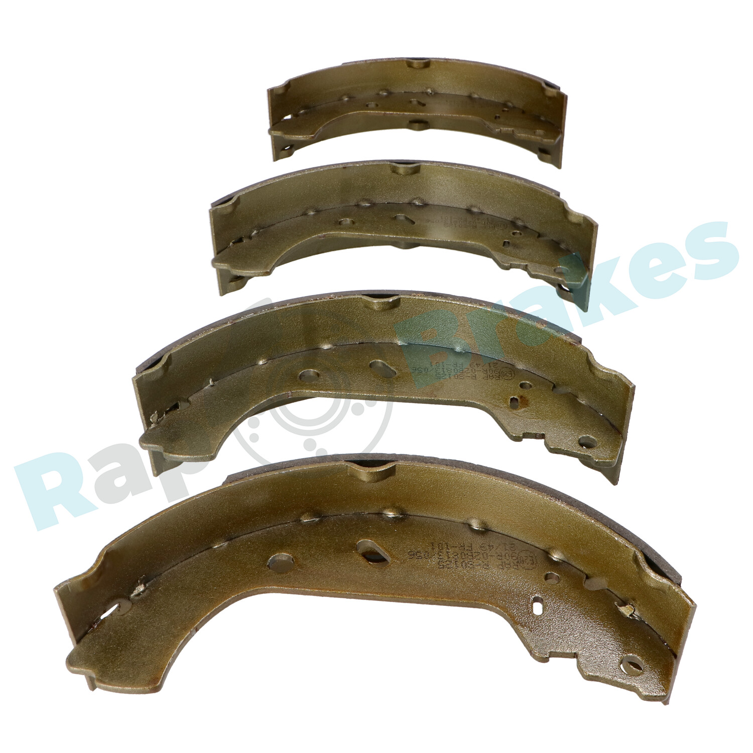 Brake Shoe Set, parking brake - R-S0125 RAP BRAKES