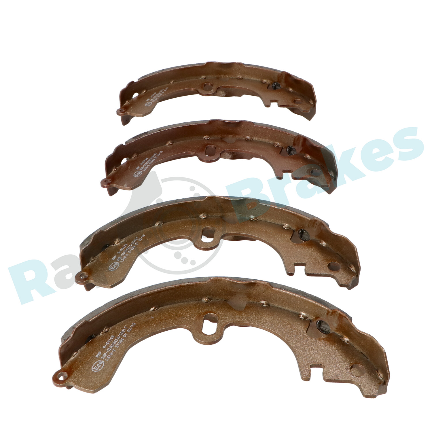Brake Shoe Set, parking brake - R-S0128 RAP BRAKES