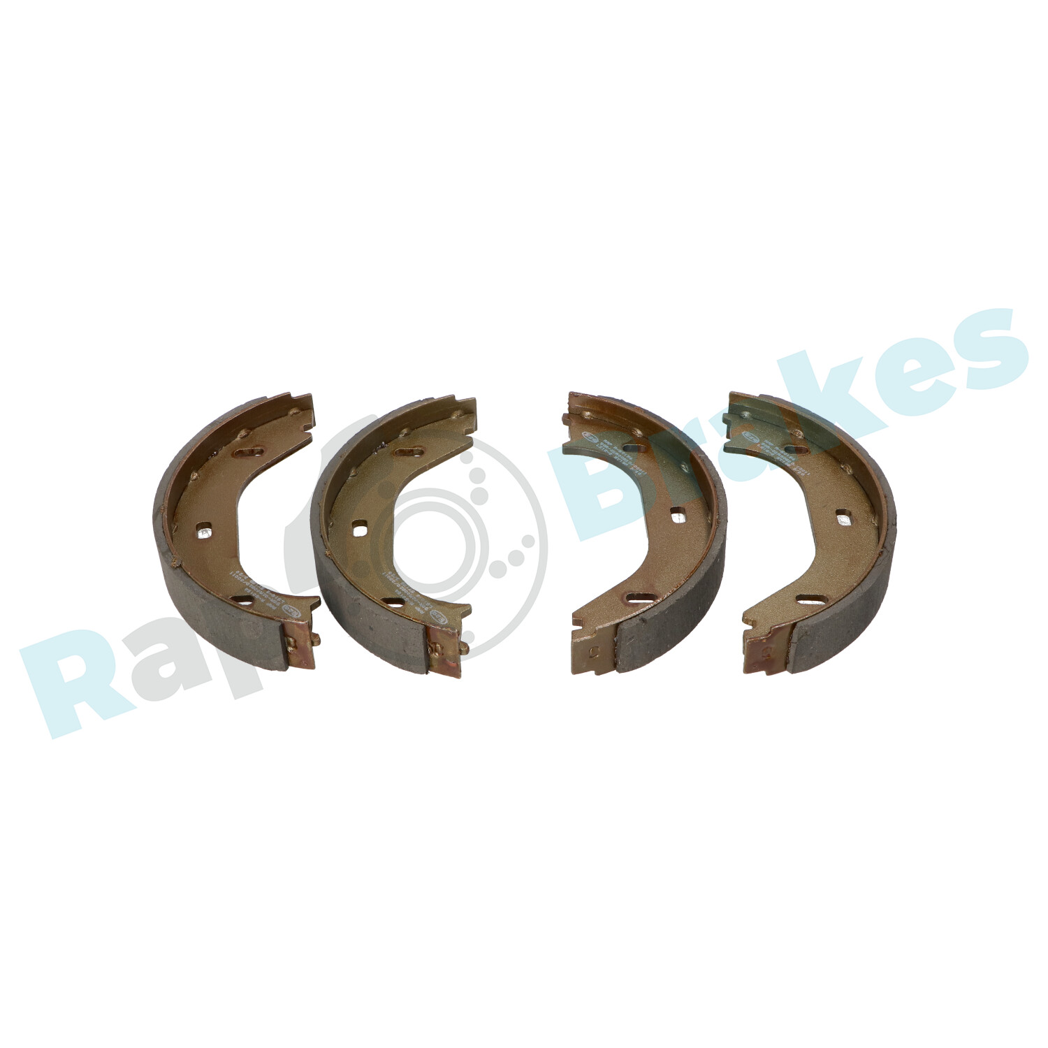 Kit ganasce, Freno stazionamento - R-S0154 RAP BRAKES