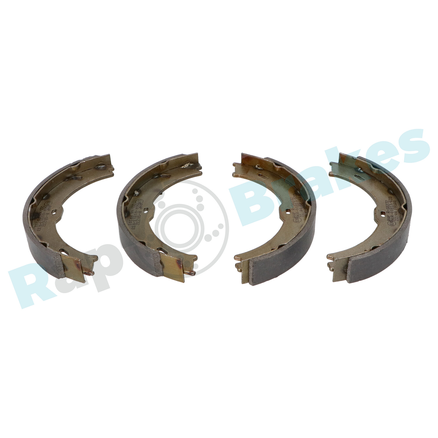 Brake Shoe Set, parking brake - R-S0232 RAP BRAKES