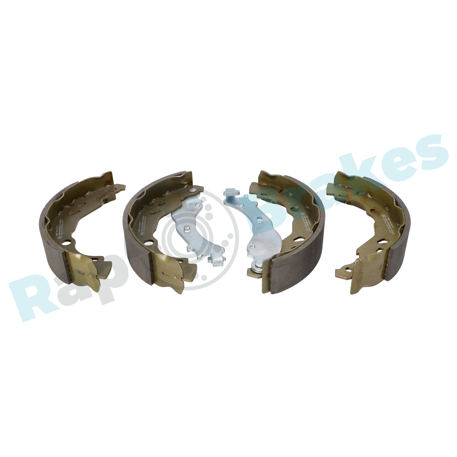 Brake Shoe Set, parking brake - R-S0257 RAP BRAKES