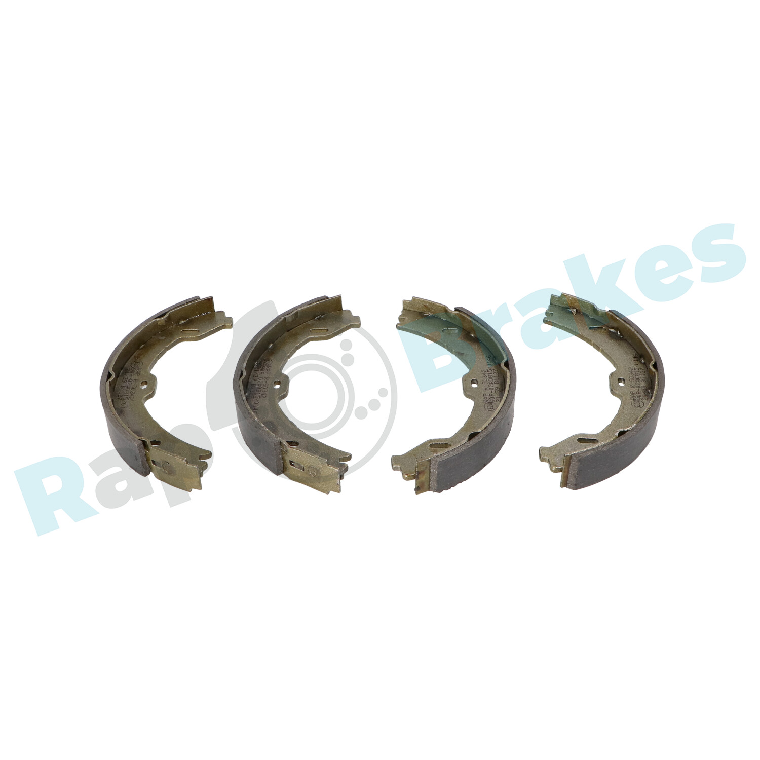 Brake Shoe Set, parking brake - R-S0342 RAP BRAKES