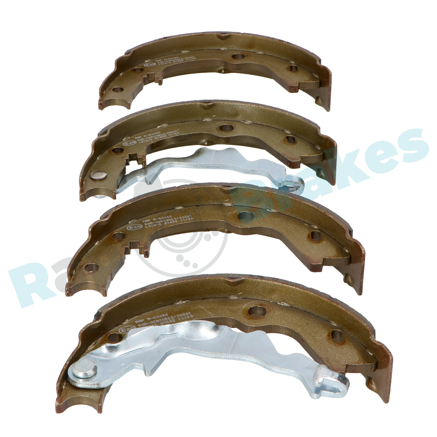 Brake Shoe Set, parking brake - R-S0350 RAP BRAKES