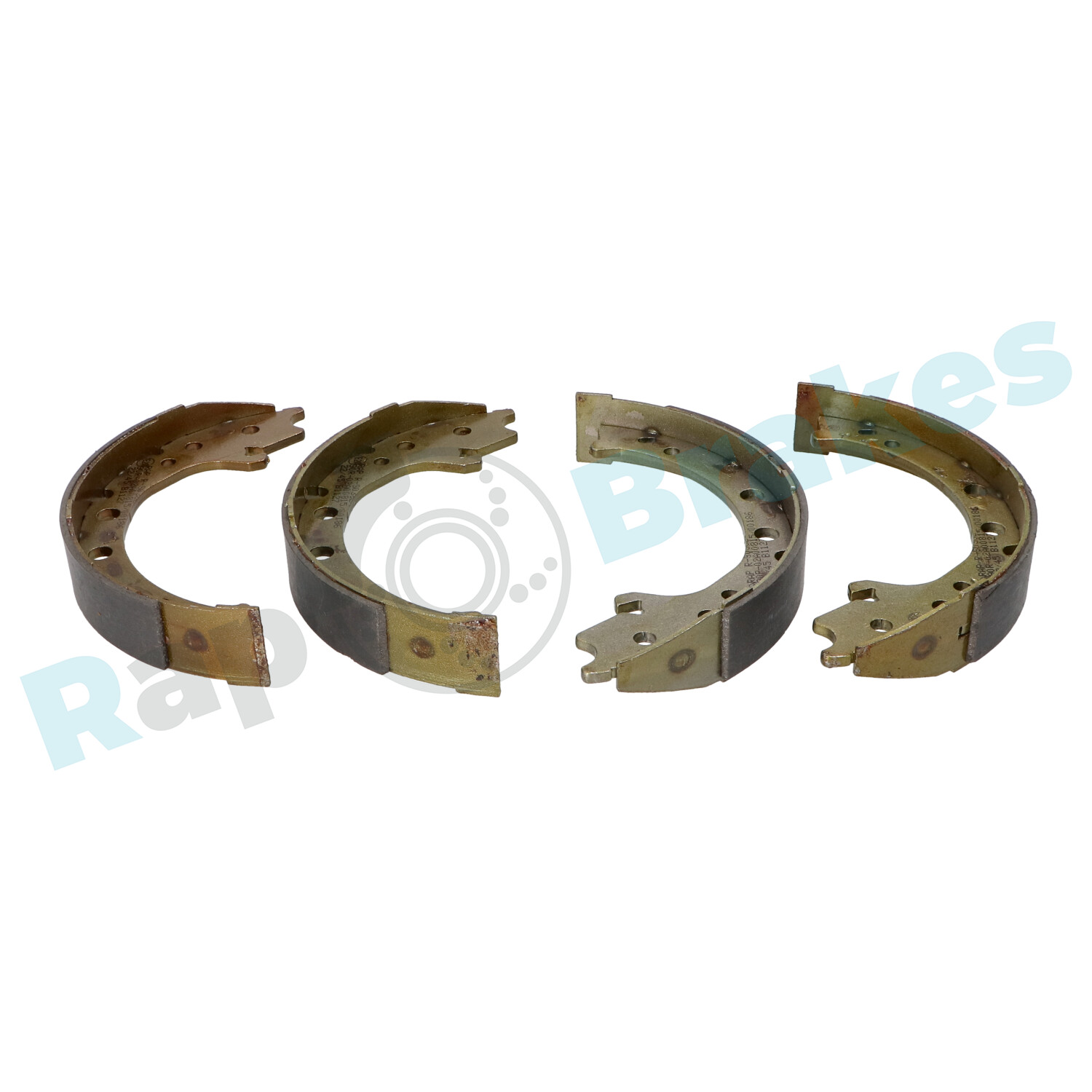 Комплект тормозных колодок, стояночная тормозная система - R-S0382 RAP BRAKES
