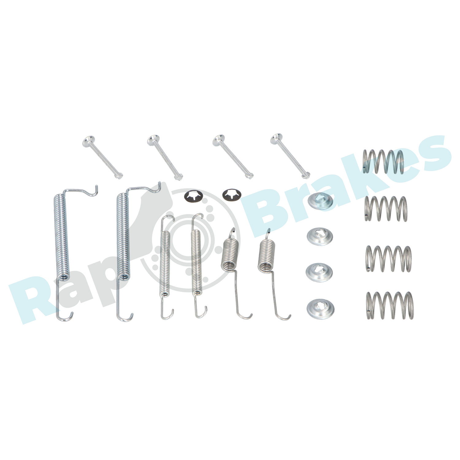 Accessory Kit, brake shoes - R-T0006 RAP BRAKES