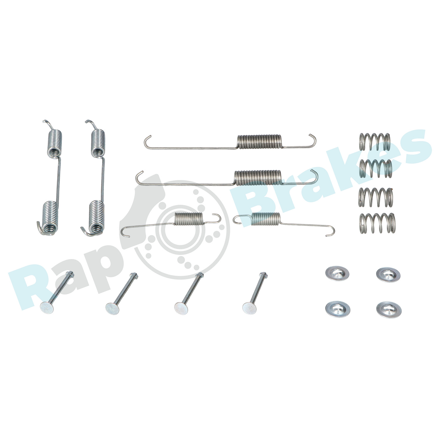 Accessory Kit, brake shoes - R-T0034 RAP BRAKES