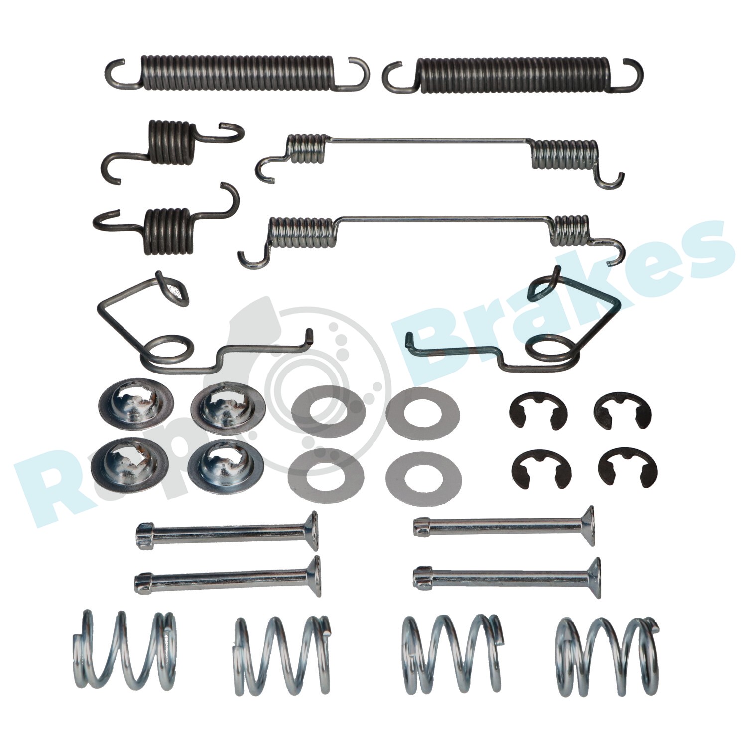 Accessory Kit, brake shoes - R-T0198 RAP BRAKES