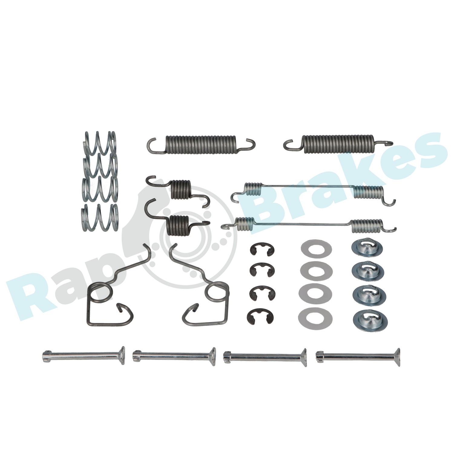 Accessory Kit, brake shoes - R-T0207 RAP BRAKES
