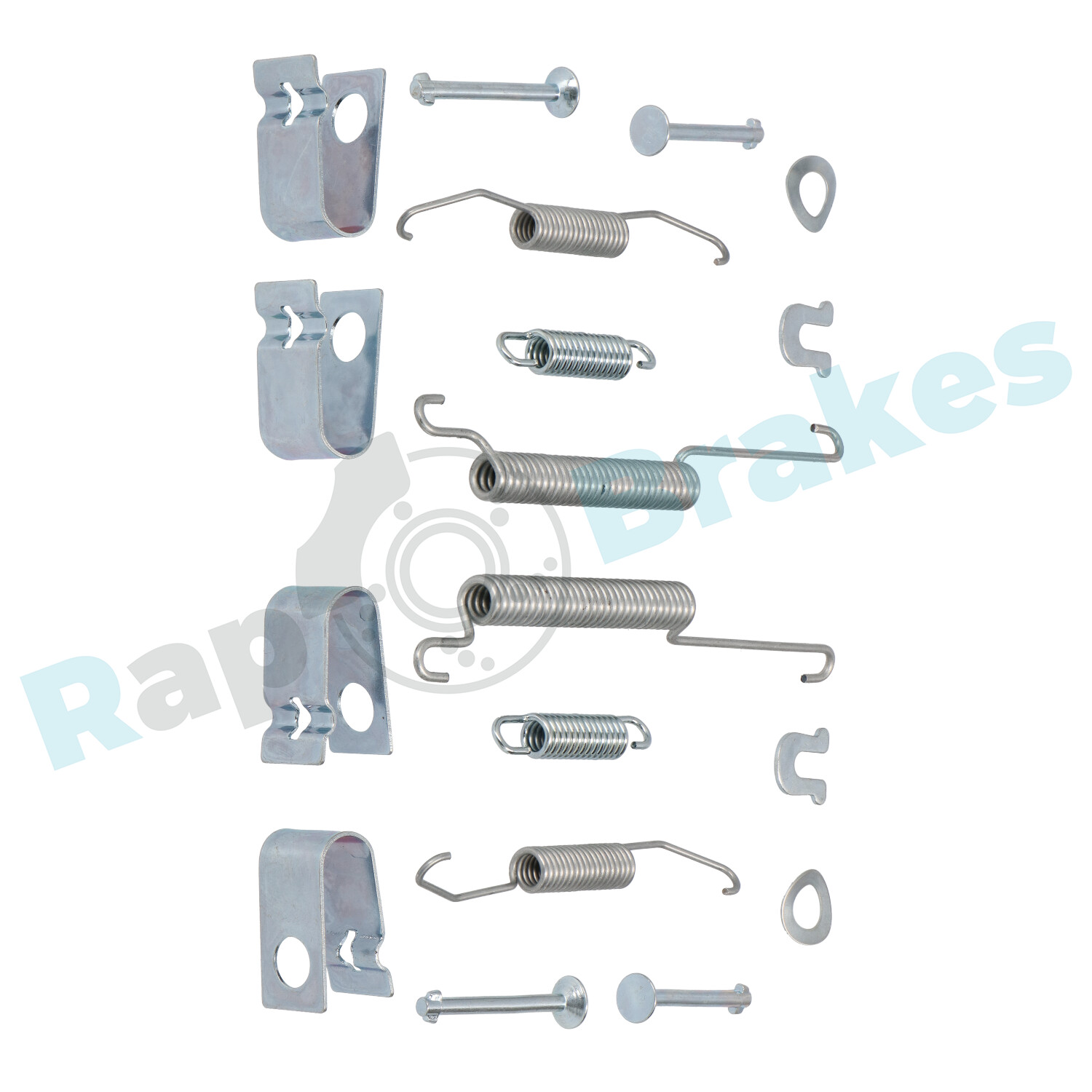 Accessory Kit, brake shoes - R-T0227 RAP BRAKES
