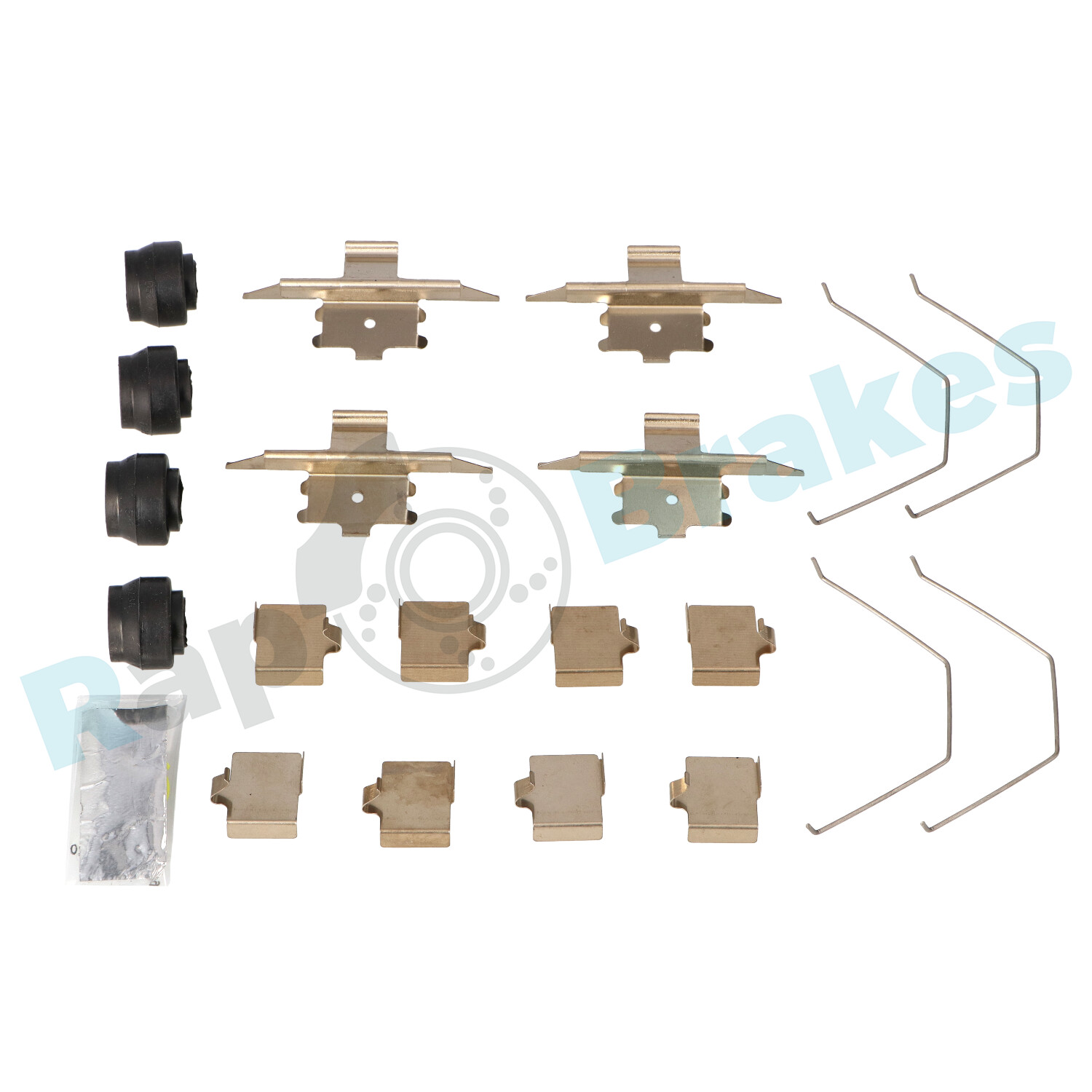 Accessory Kit, disc brake pad - R-U0027 RAP BRAKES