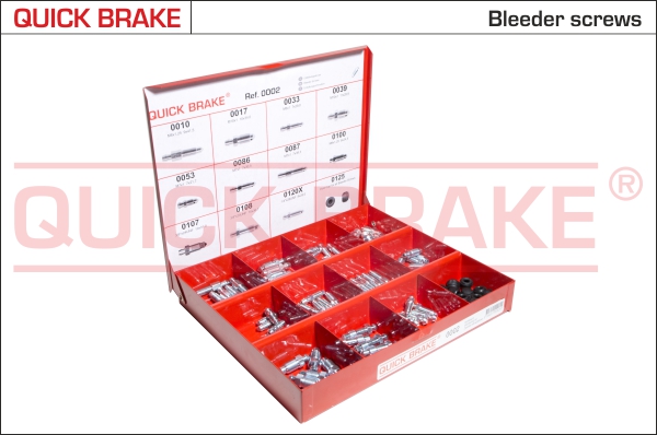 Набор, резьбовые пробки ве - 0002 QUICK BRAKE