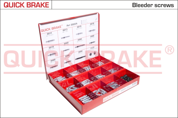 Assortimento, Bulloni spurgo aria - 0002A QUICK BRAKE