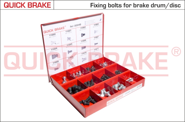 Assortimento, Viti/Bulloni - 0004B QUICK BRAKE